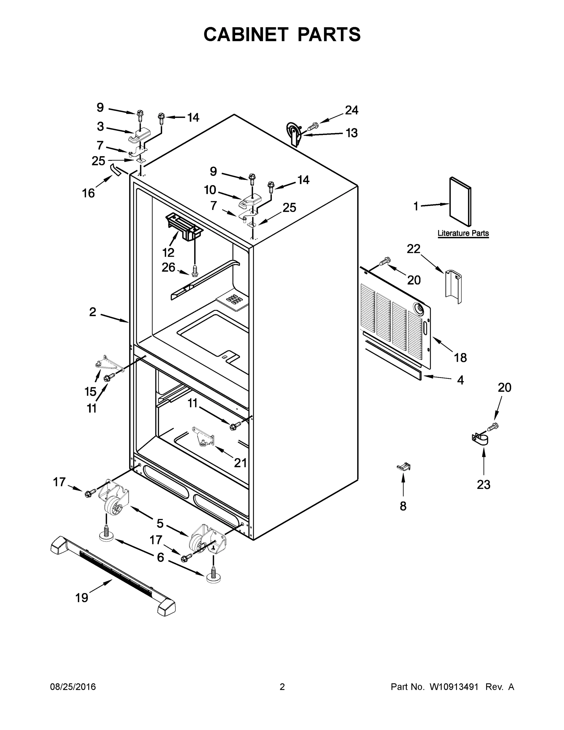 02 - CABINET PARTS