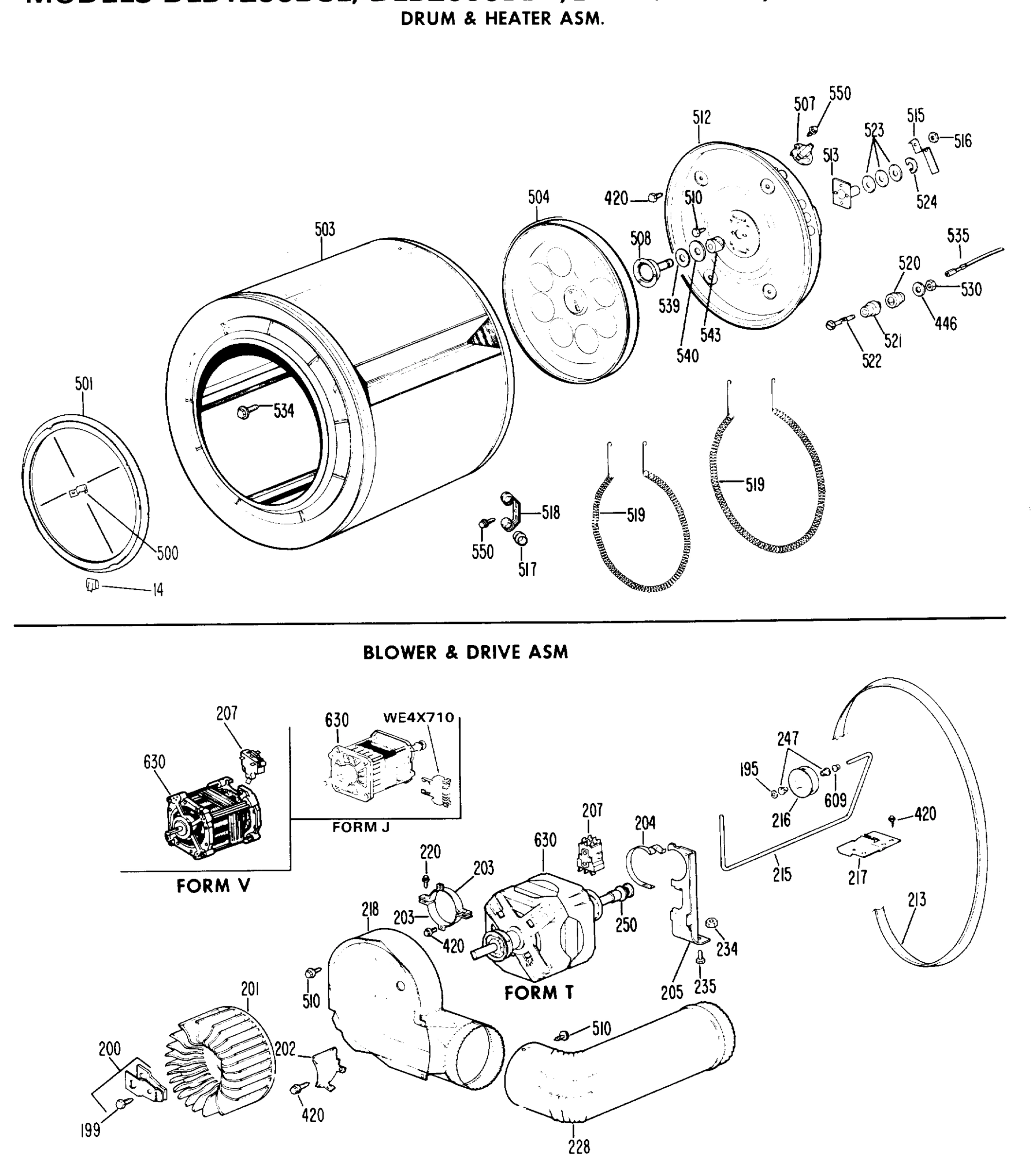 DRUM & HEATER ASM.