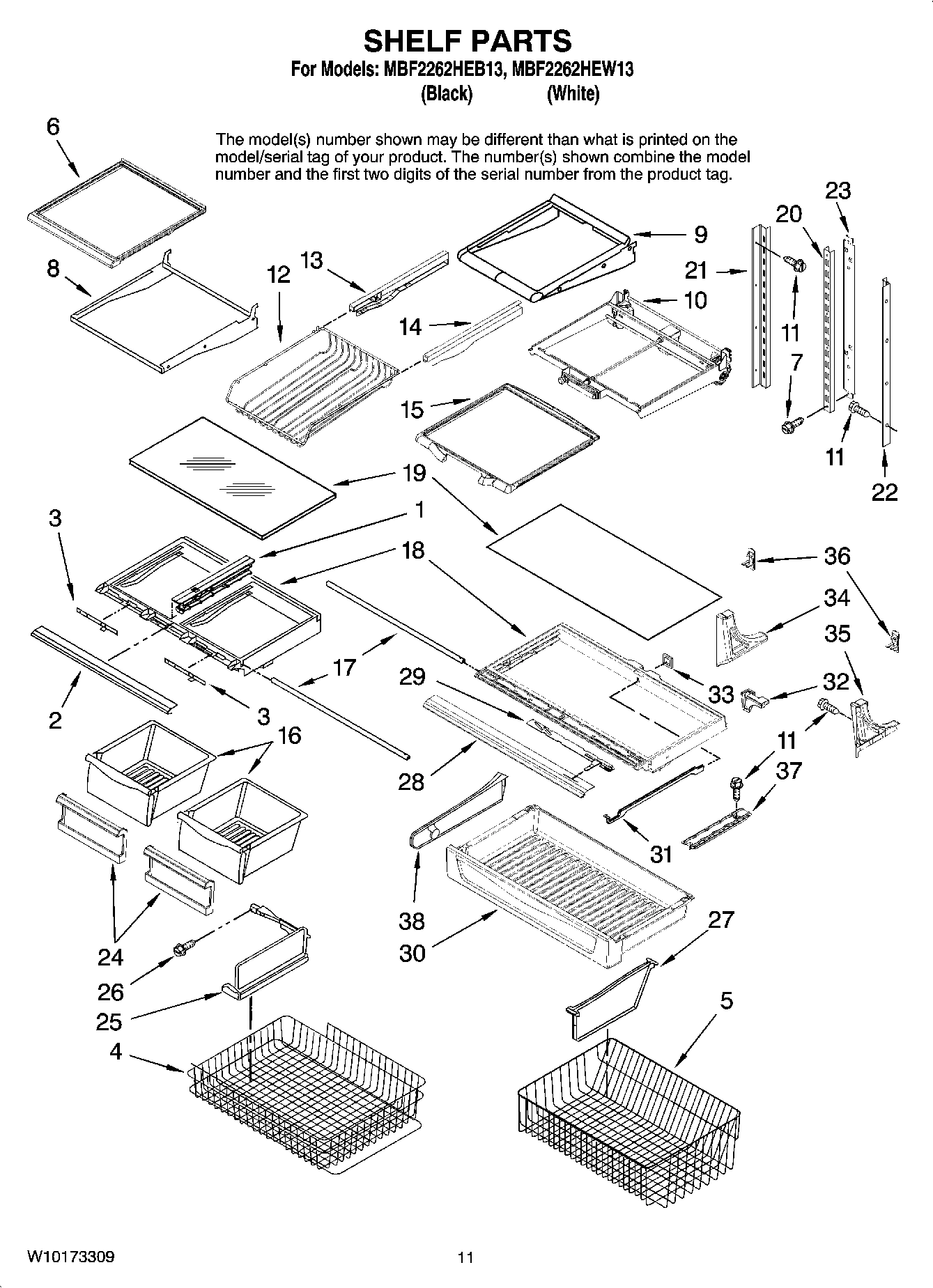 07 - SHELF PARTS