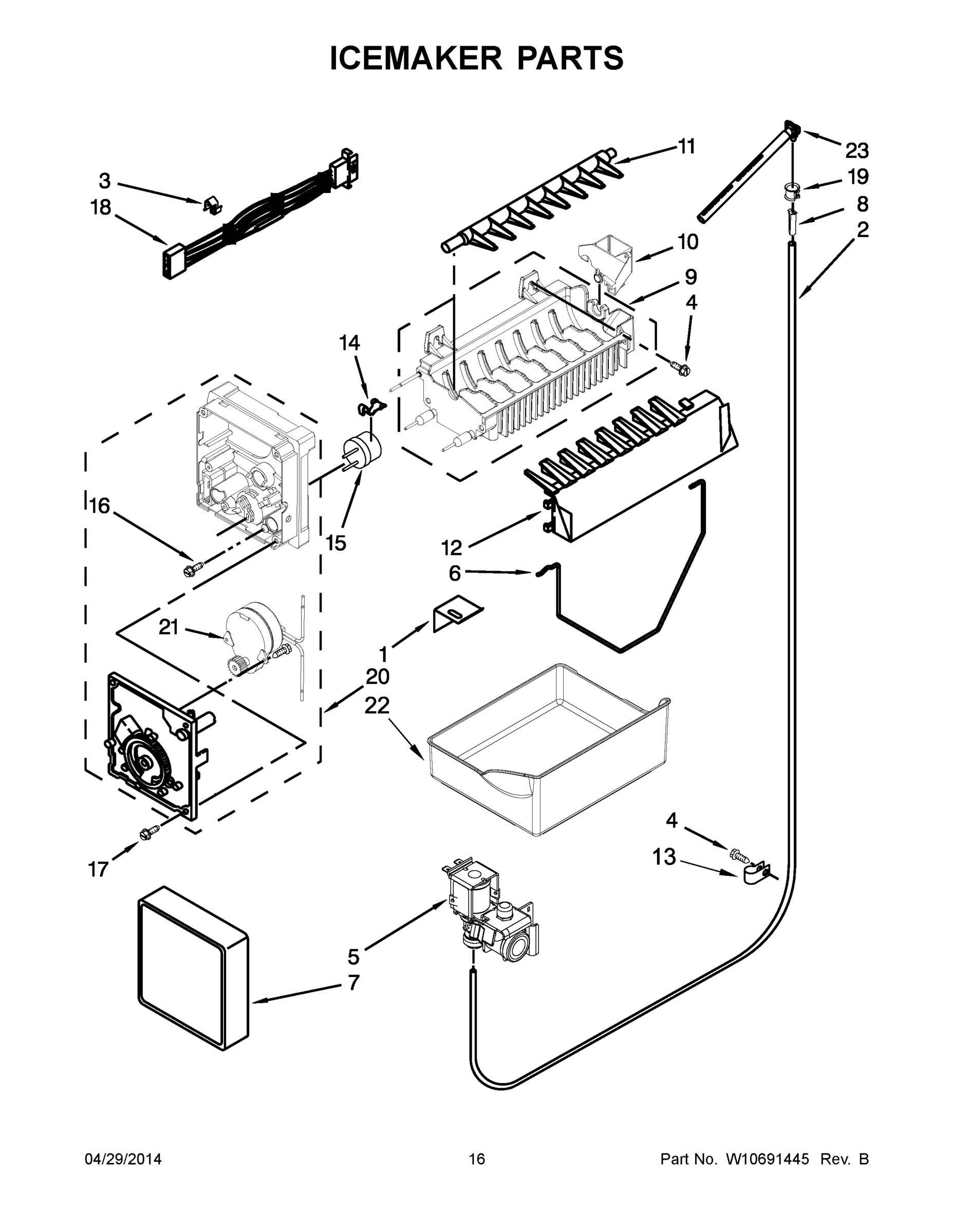 09 - ICEMAKER PARTS