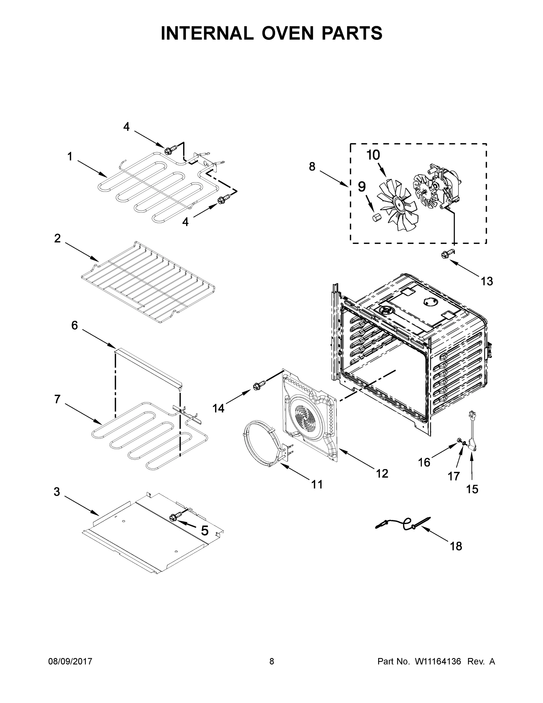 05 - INTERNAL OVEN PARTS