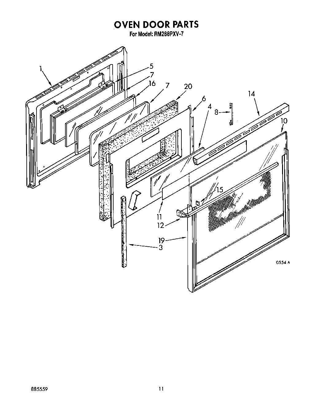 08 - OVEN DOOR