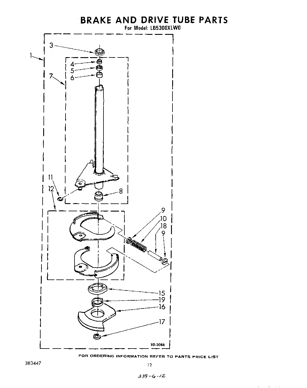 09 - BRAKE AND DRIVE TUBE