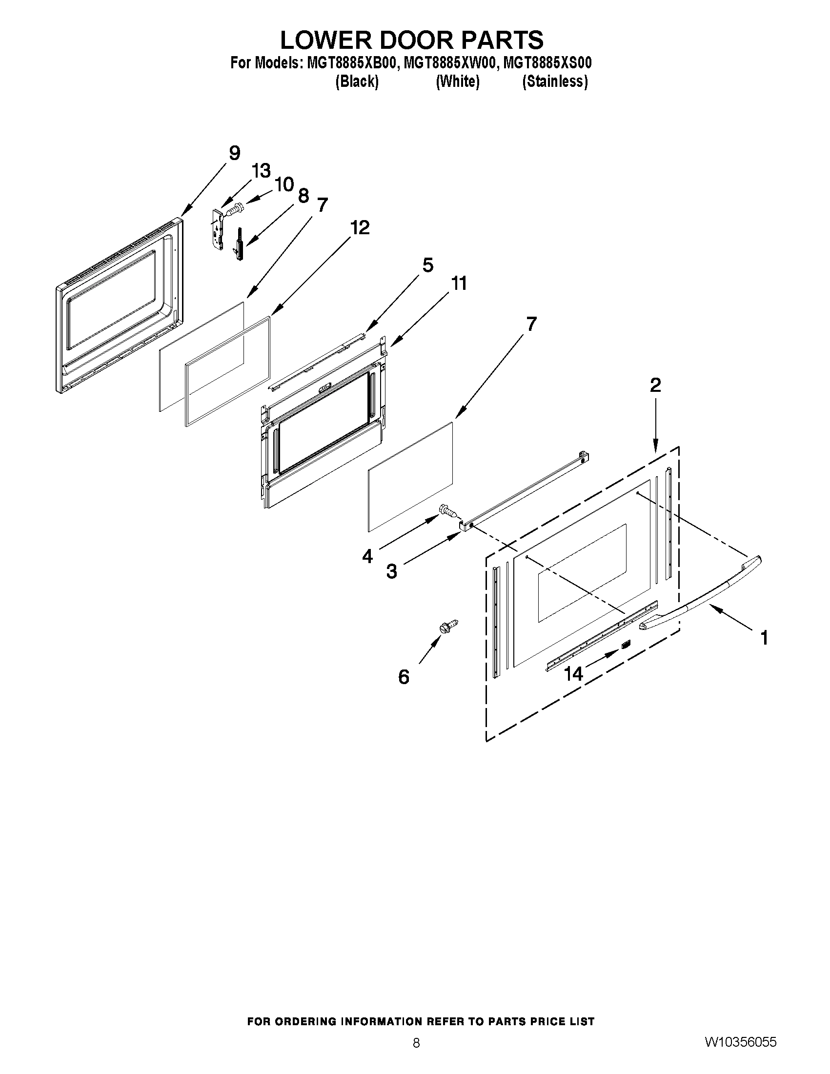06 - LOWER DOOR PARTS