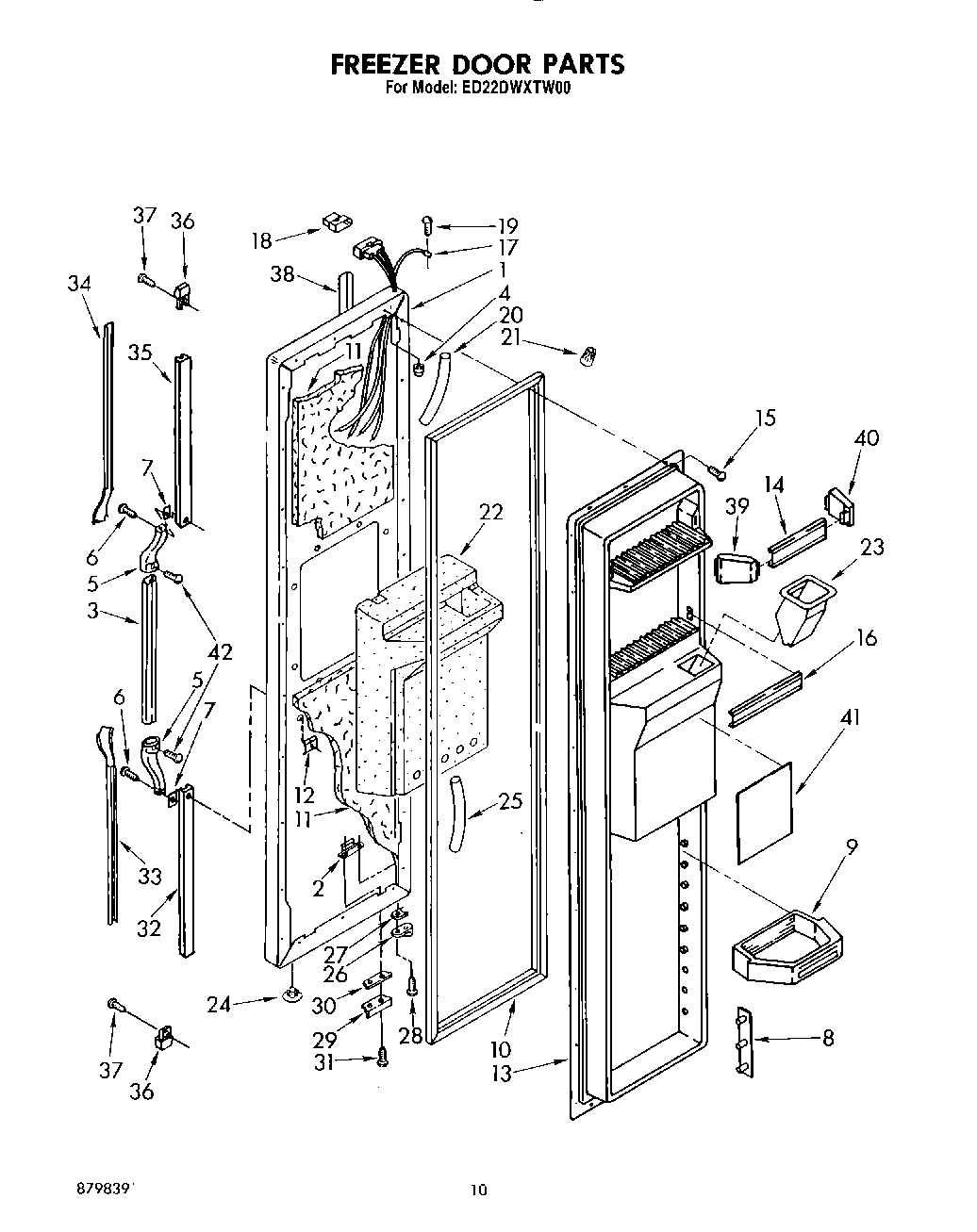 08 - FREEZER DOOR