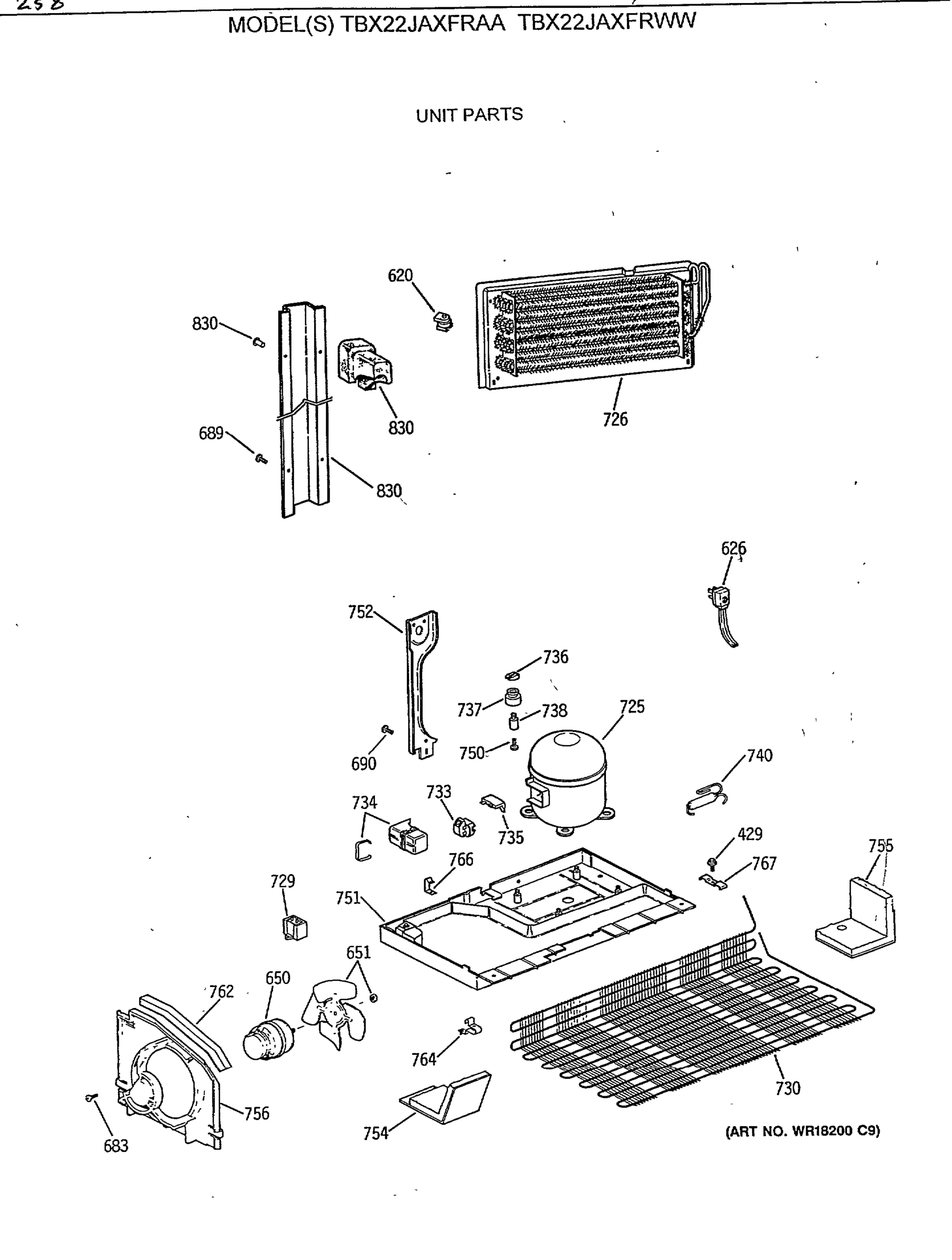 UNIT PARTS