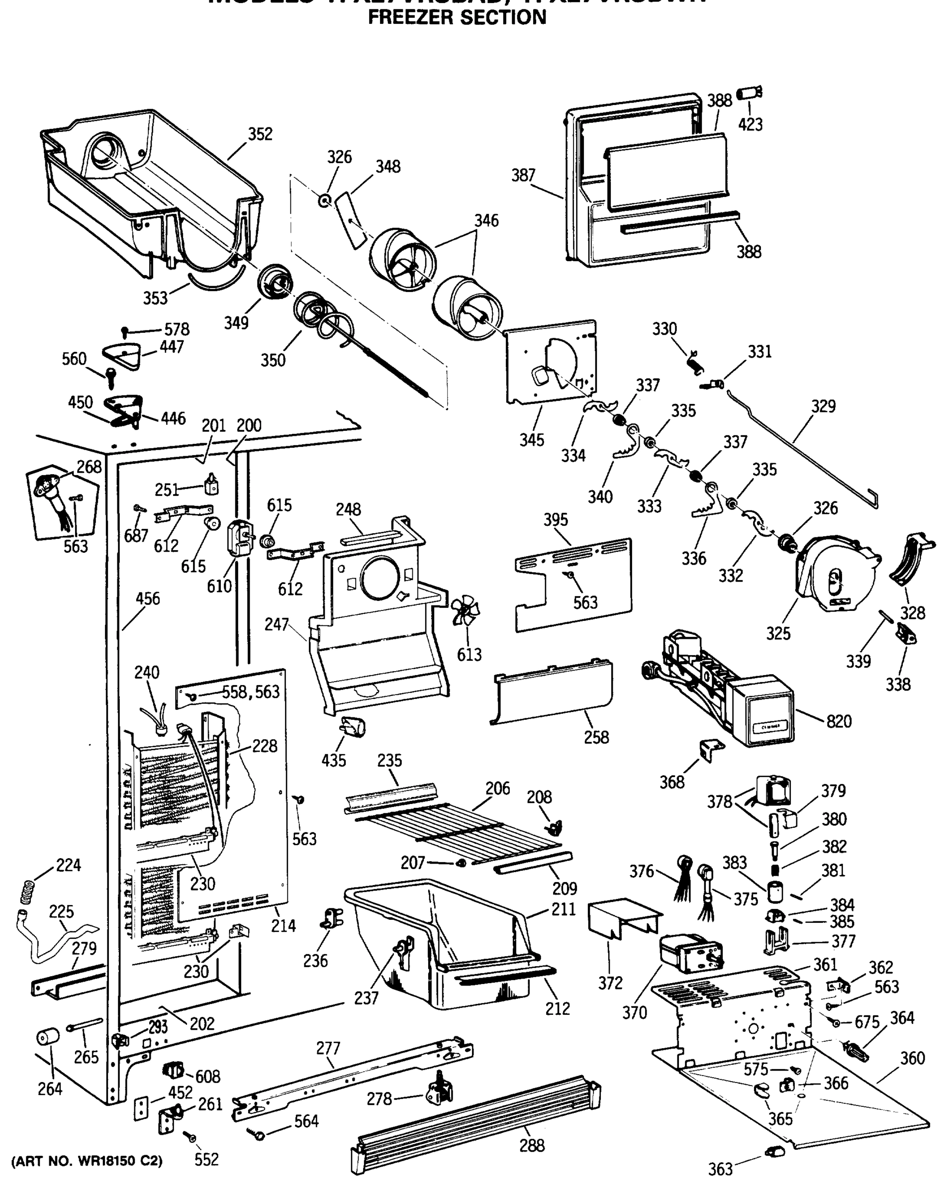 FREEZER SECTION