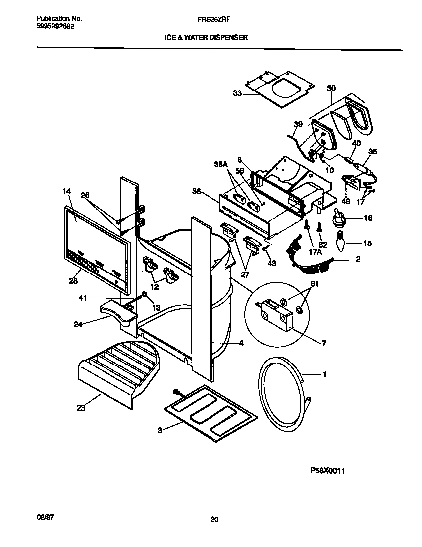 08 - ICE & WATER DISPENSER