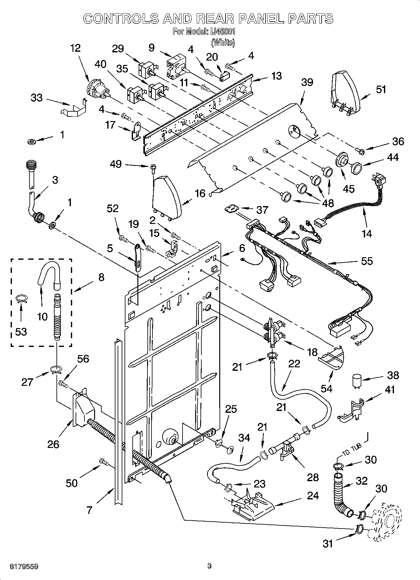 02 - CONTROLS AND REAR PANEL PARTS