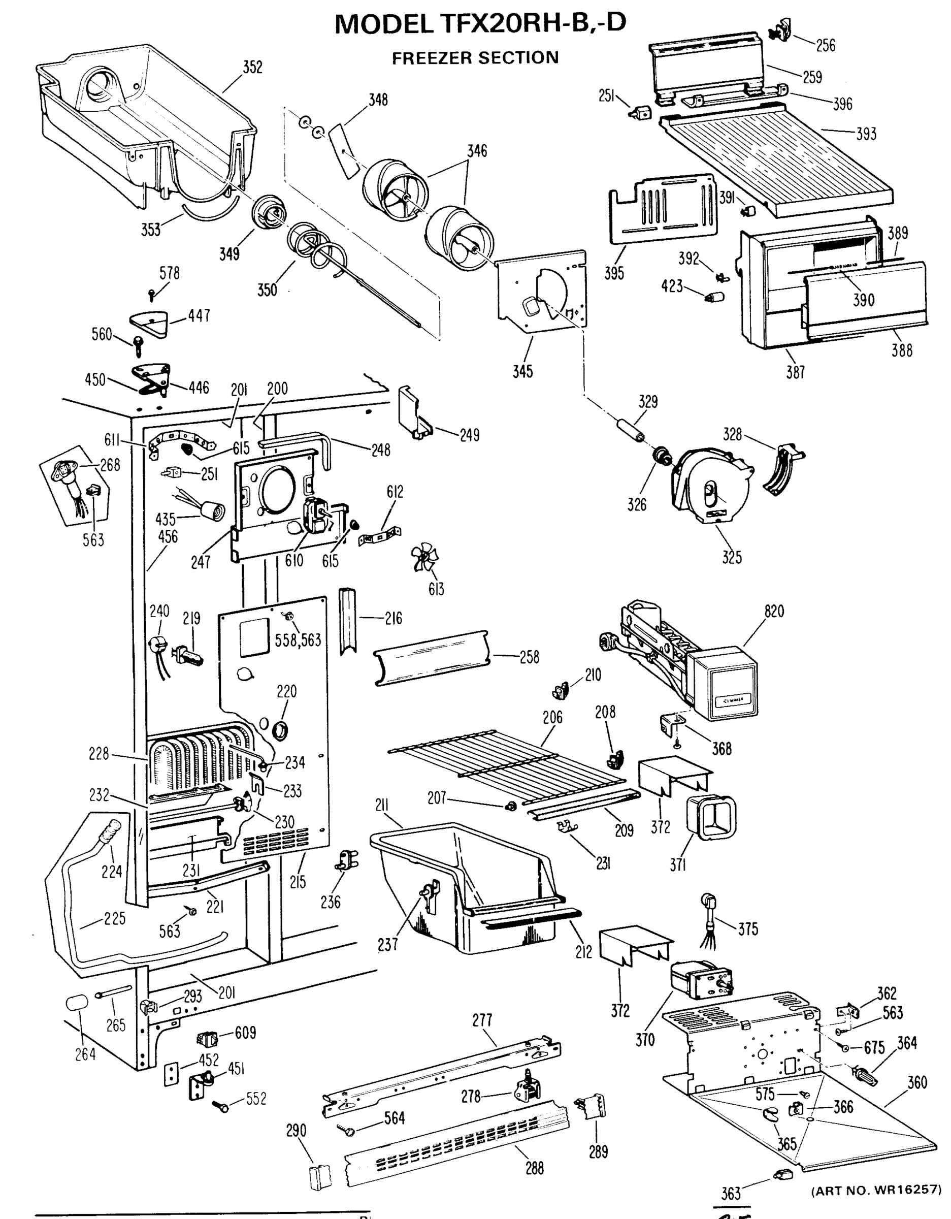 FREEZER SECTION