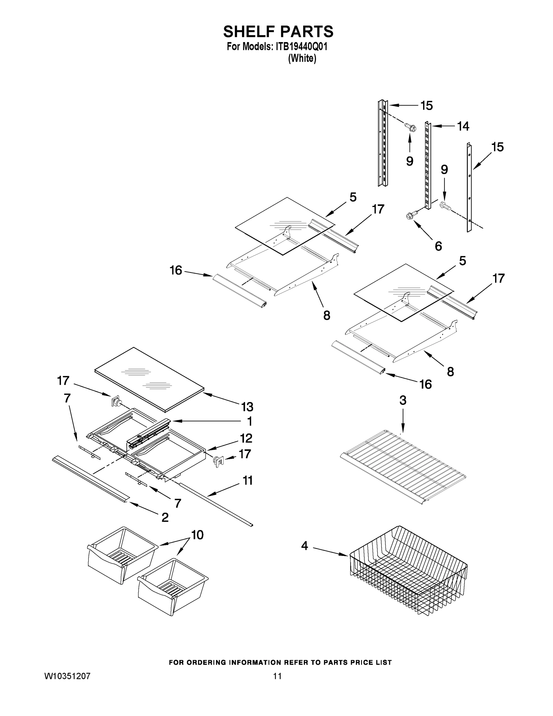 07 - SHELF PARTS