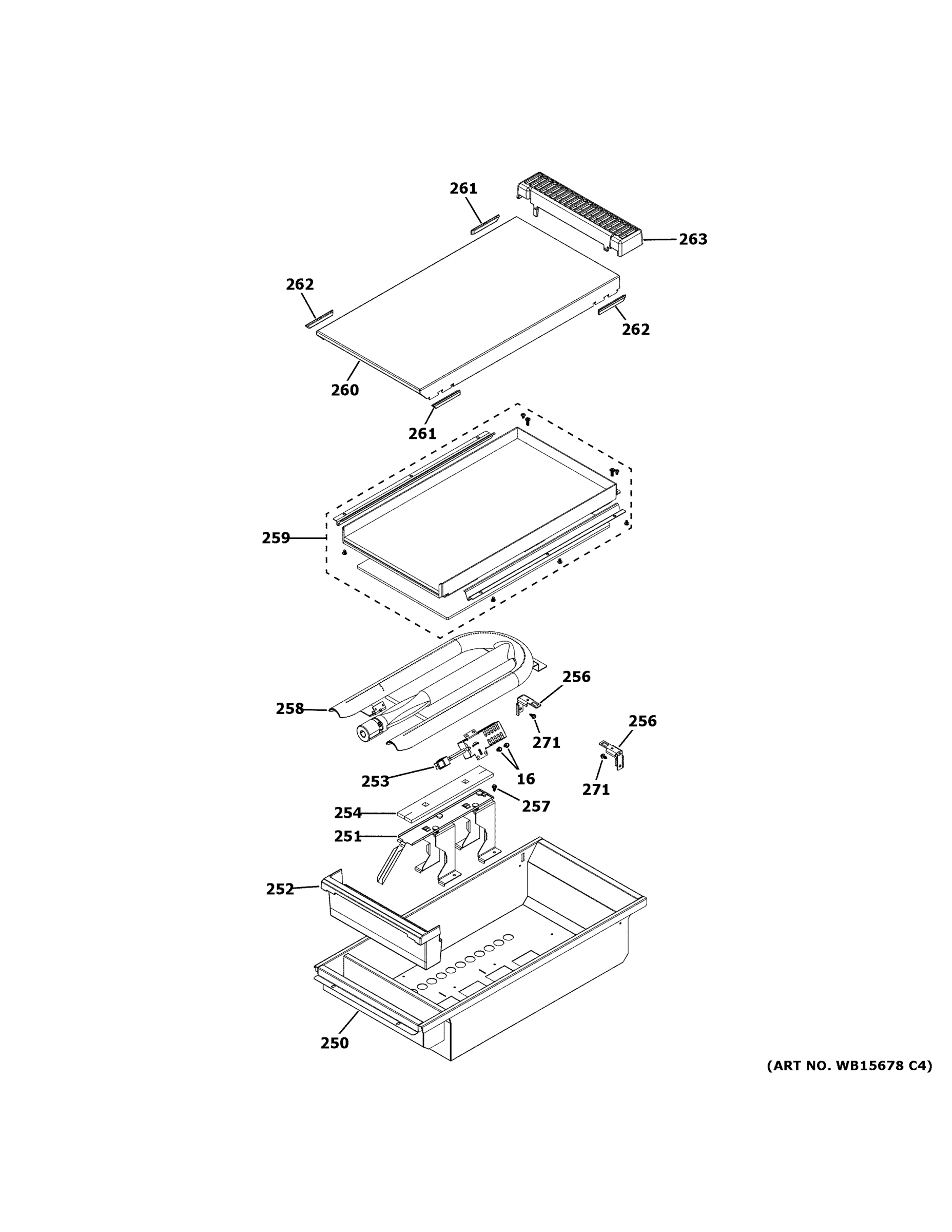 GRIDDLE ASSEMBLY