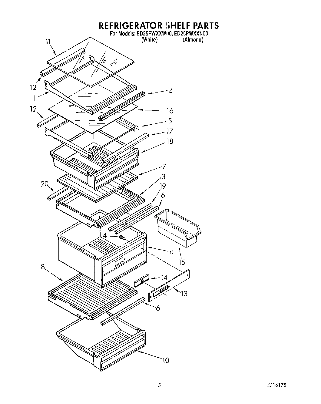 03 - REFRIGERATOR SHELF