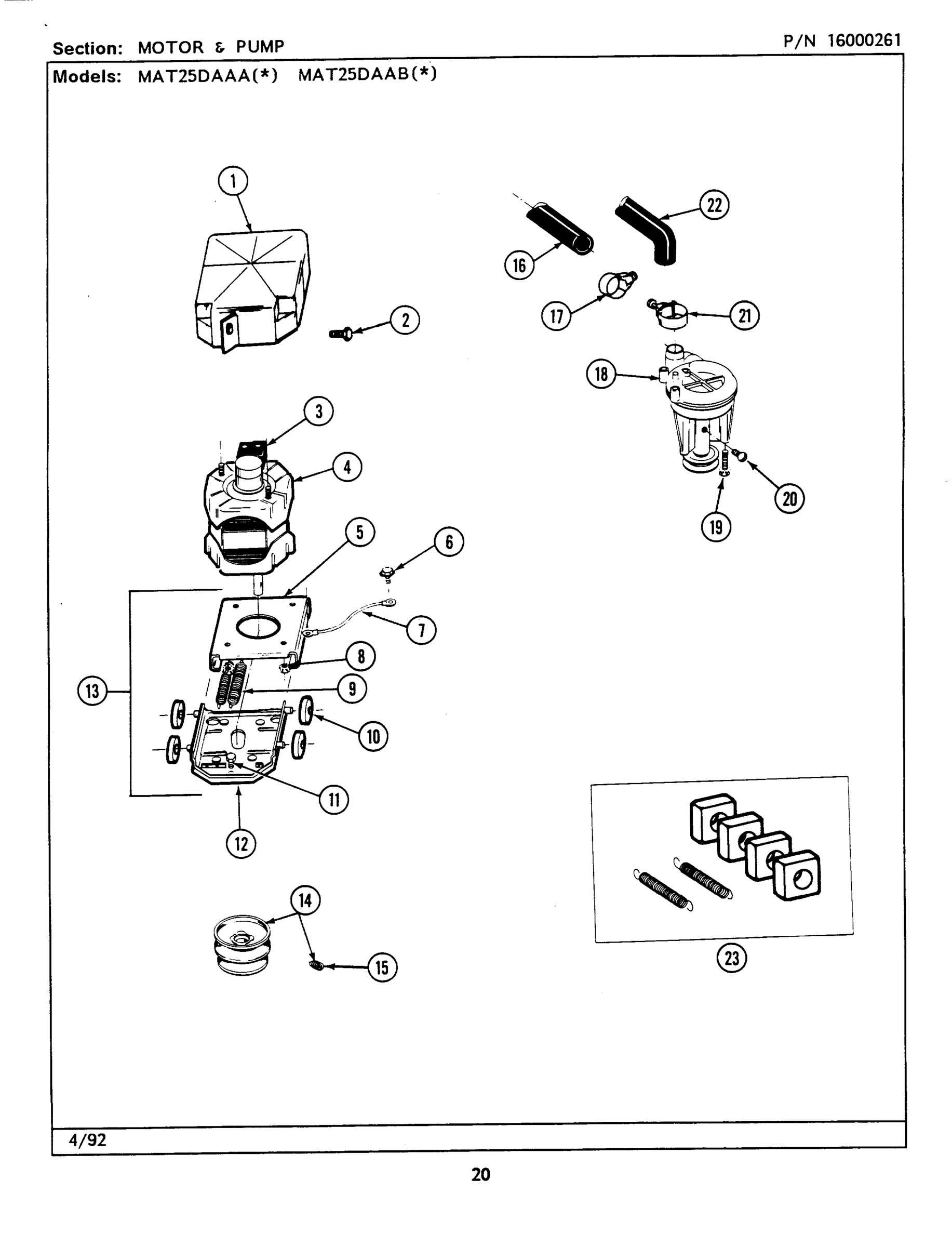 10 - MOTOR & PUMP