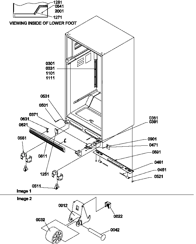 07 - LADDERS, LOWER CABINET AND ROLLERS