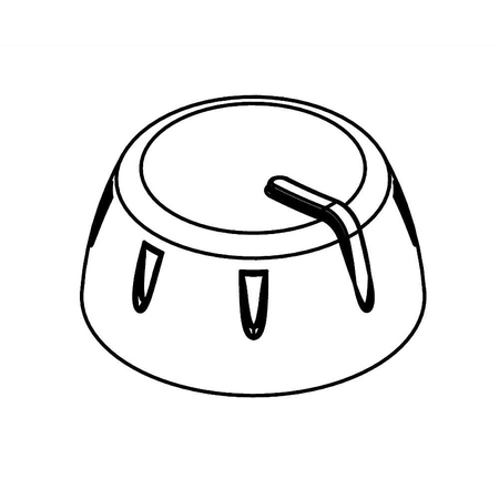 8286094BT Whirlpool Knob