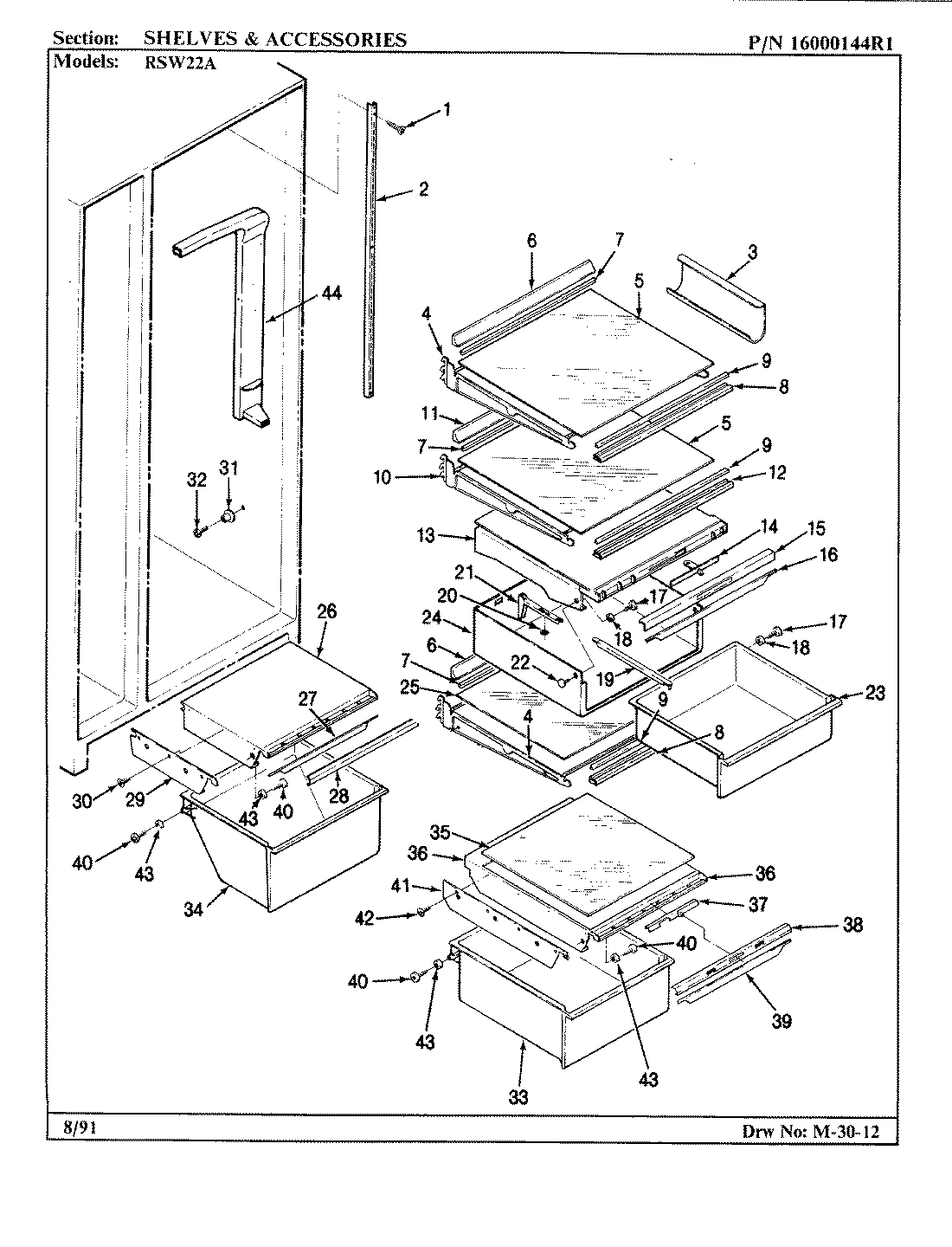 10 - SHELVES & ACCESSORIES
