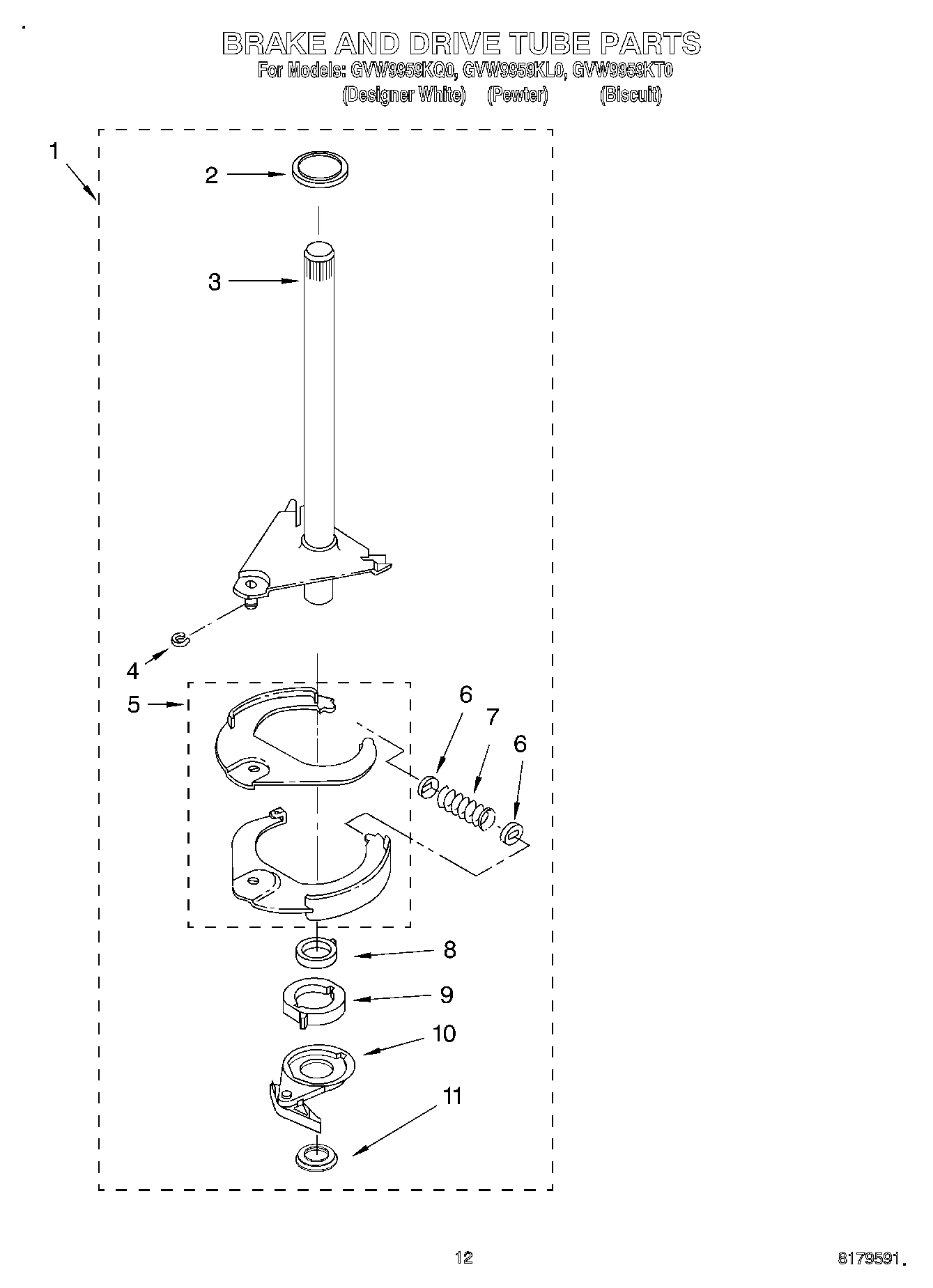 07 - BRAKE AND DRIVE TUBE