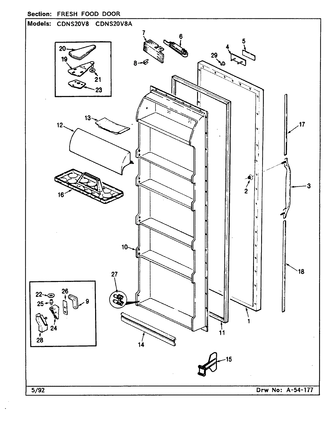04 - FRESH FOOD DOOR