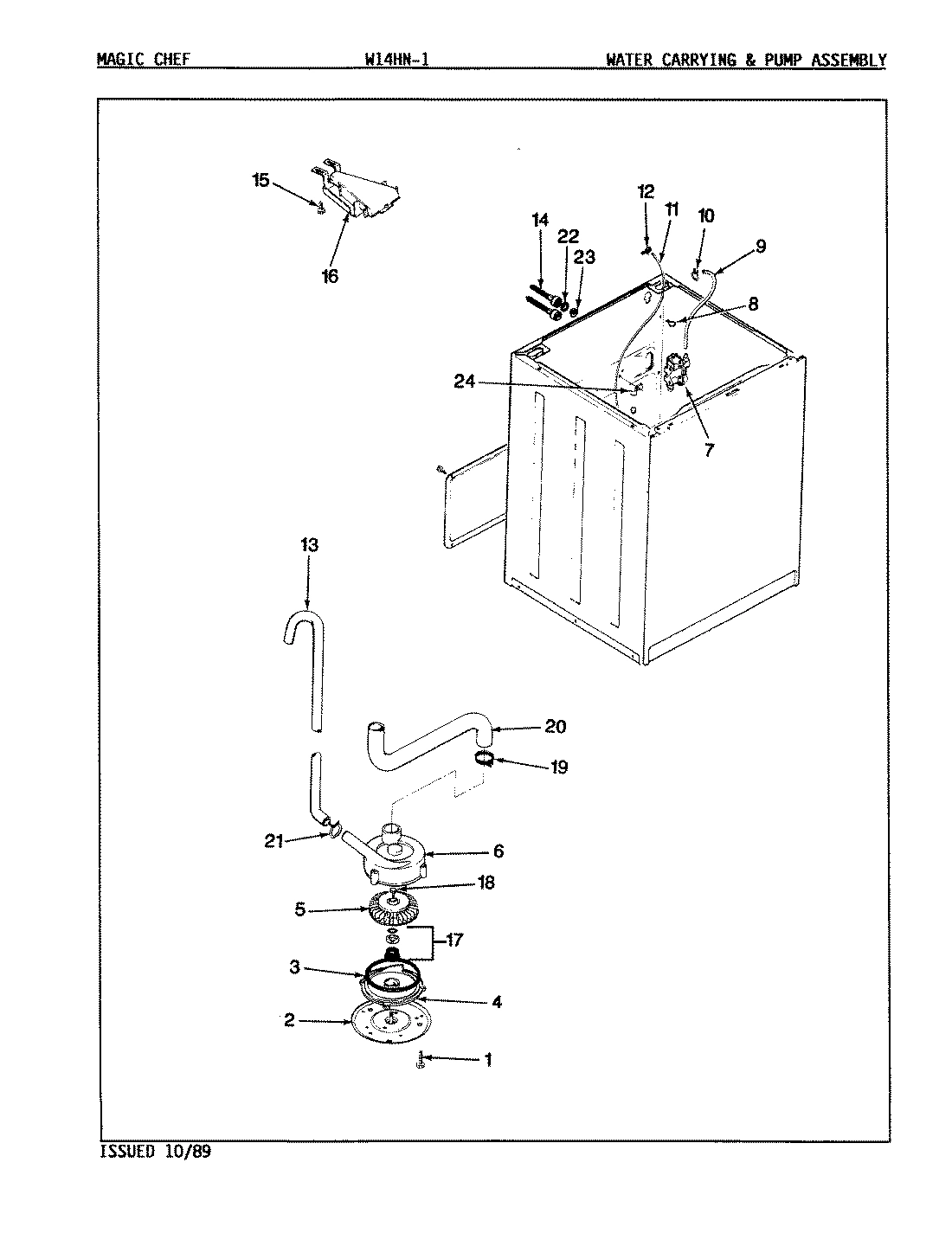 05 - WATER CARRY & PUMP (W14HN-1)(REV. A-B)