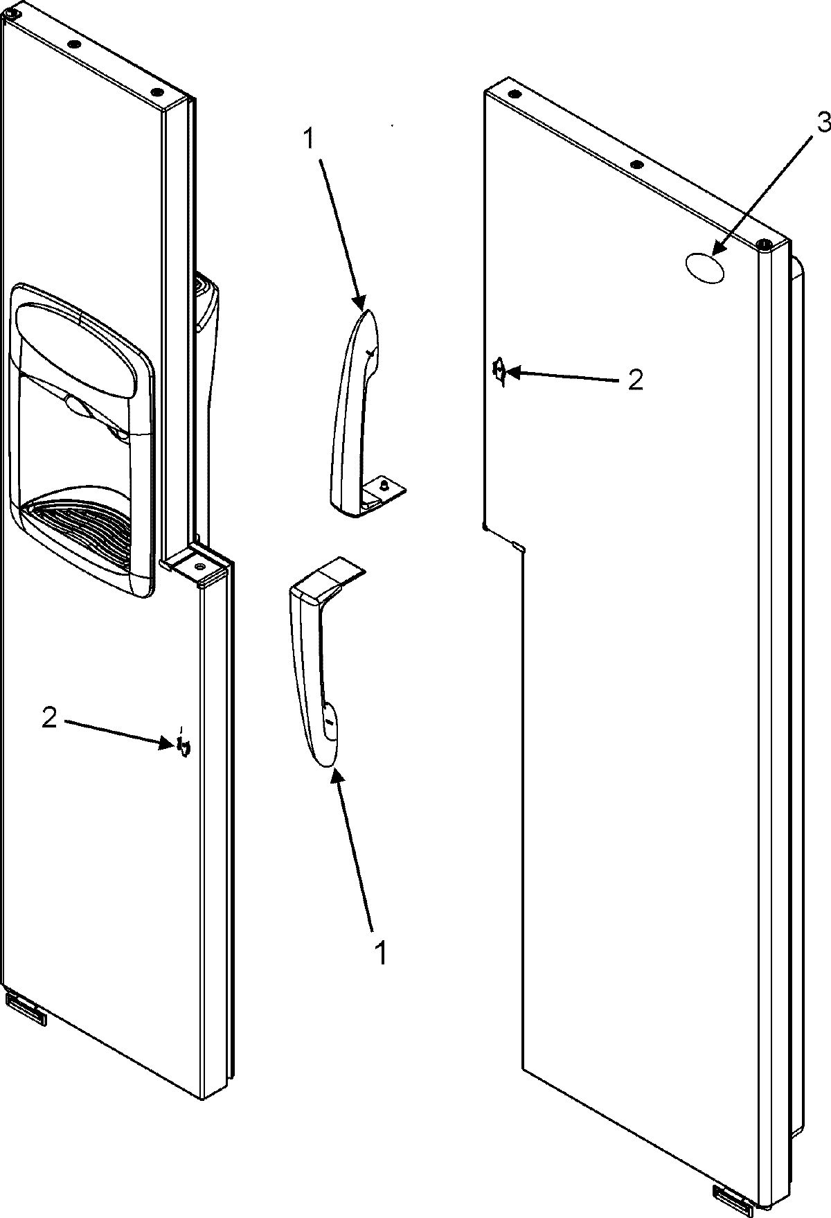 12 - HANDLES (MZD2665HES)