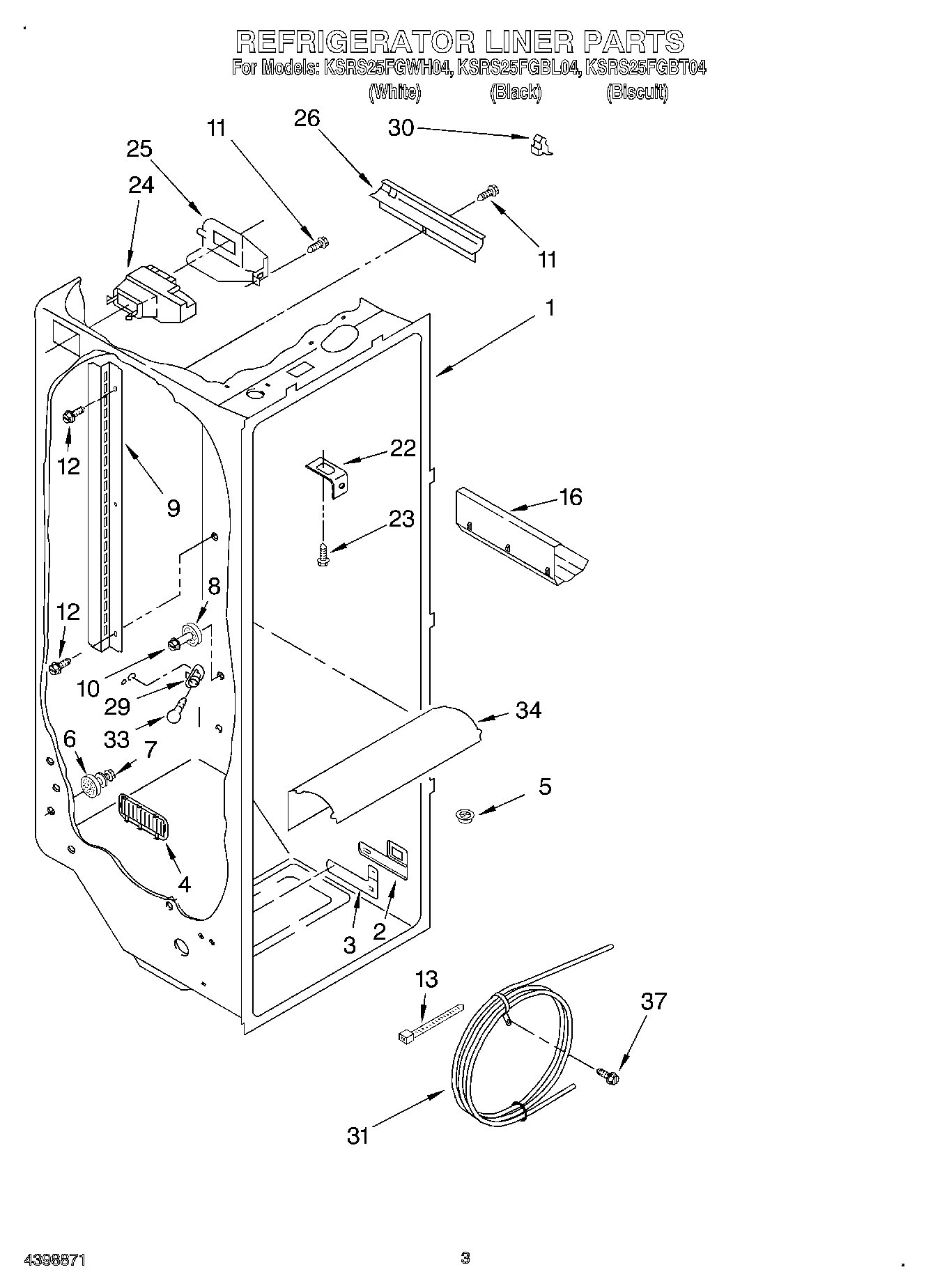 02 - REFRIGERATOR LINER