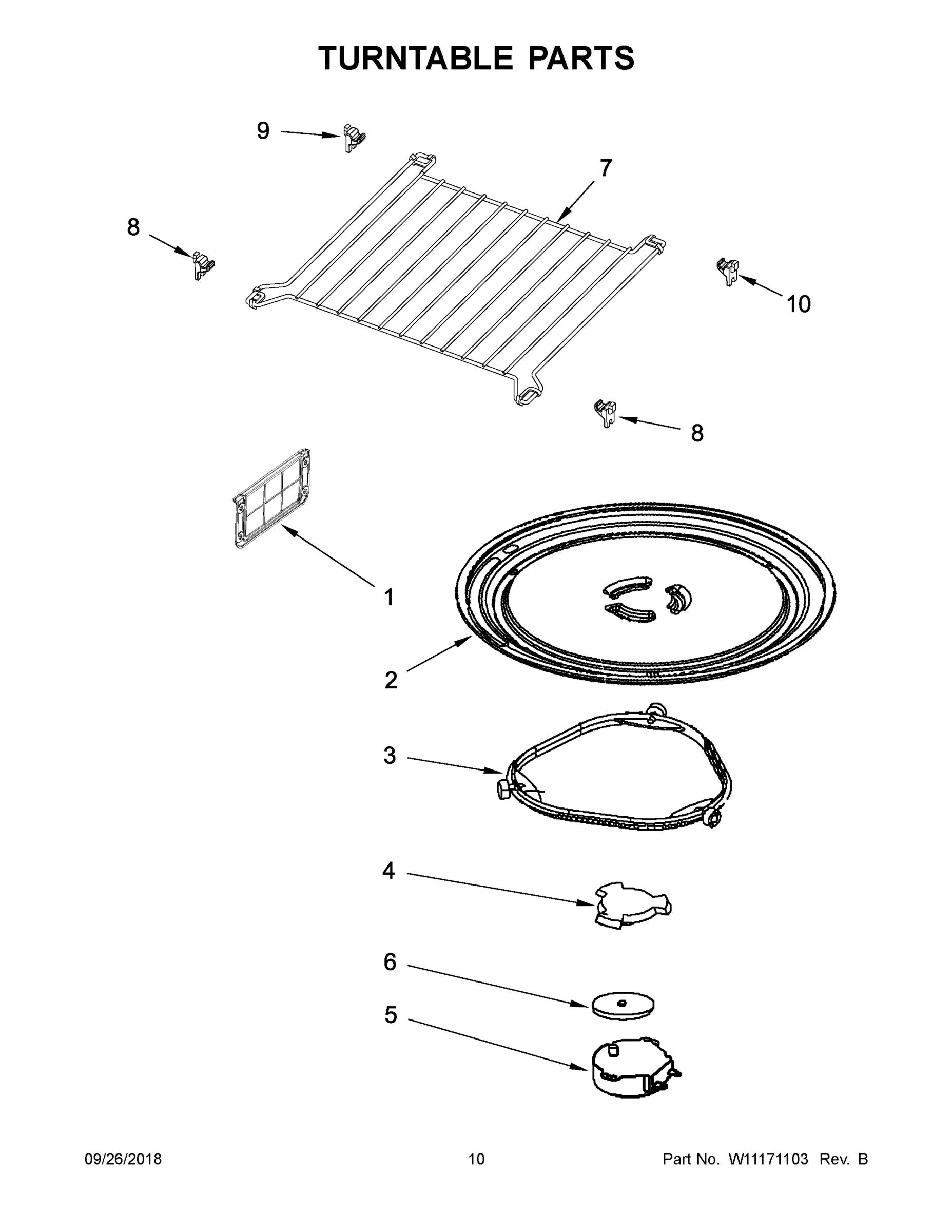 06 - TURNTABLE PARTS