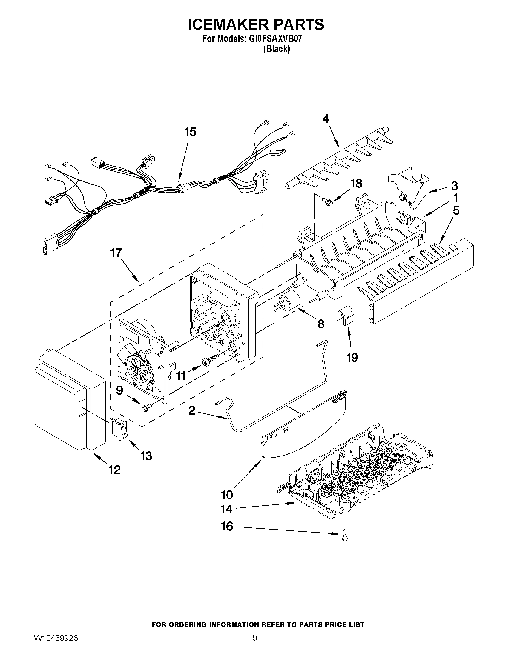 05 - ICEMAKER PARTS