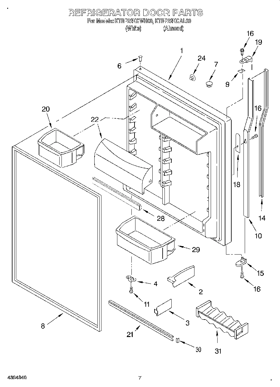 04 - REFRIGERATOR DOOR