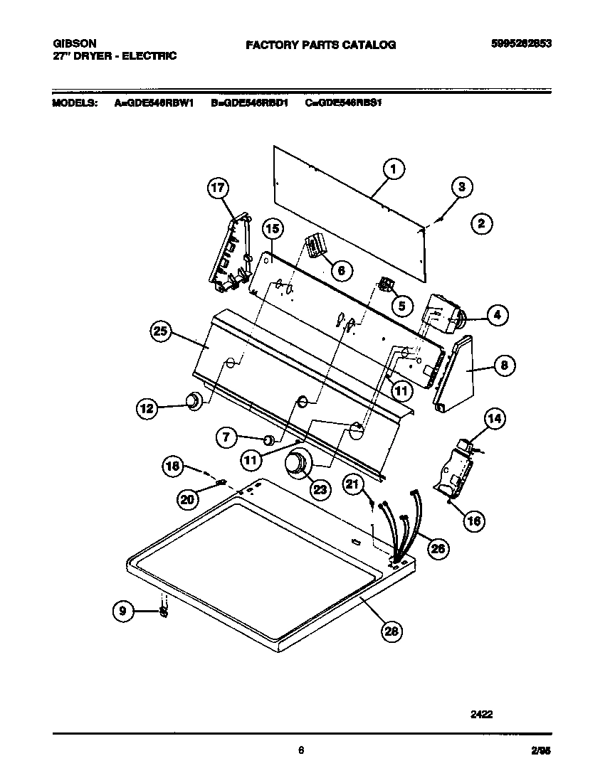 04 - CONSOLE, CONTROLS, TOP PANEL