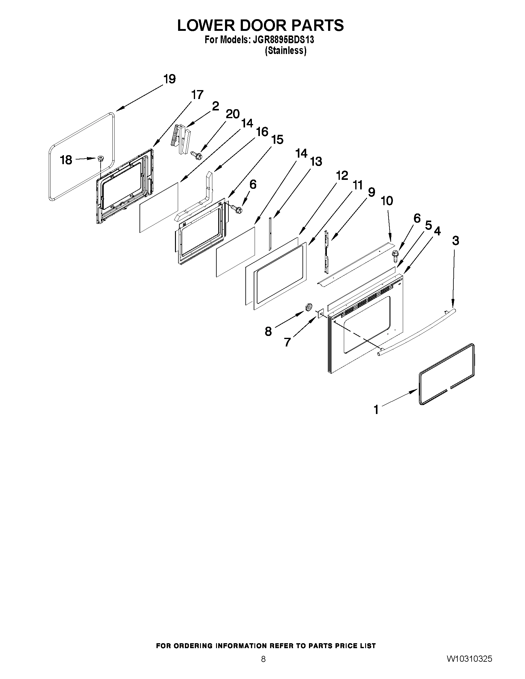 06 - LOWER DOOR PARTS