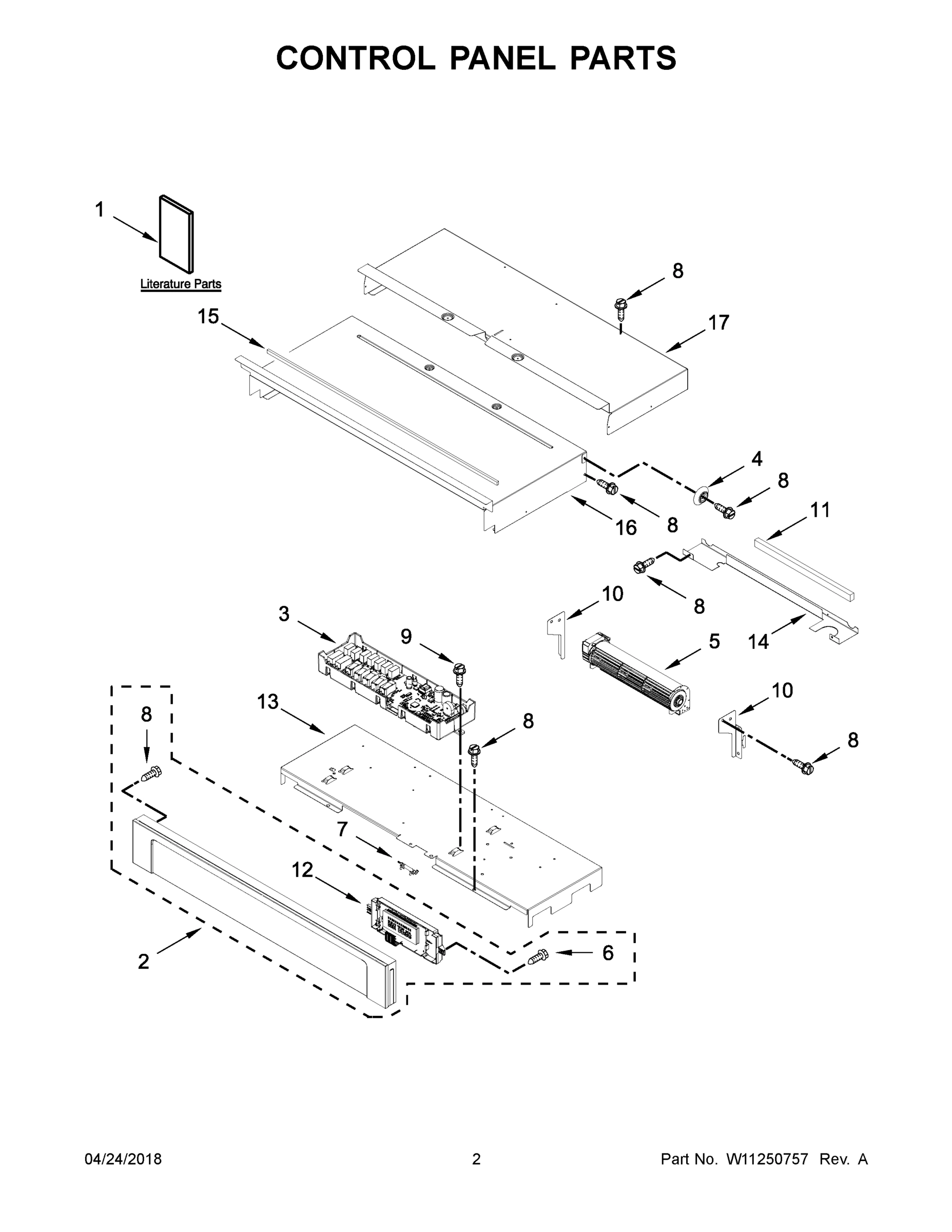 02 - CONTROL PANEL PARTS