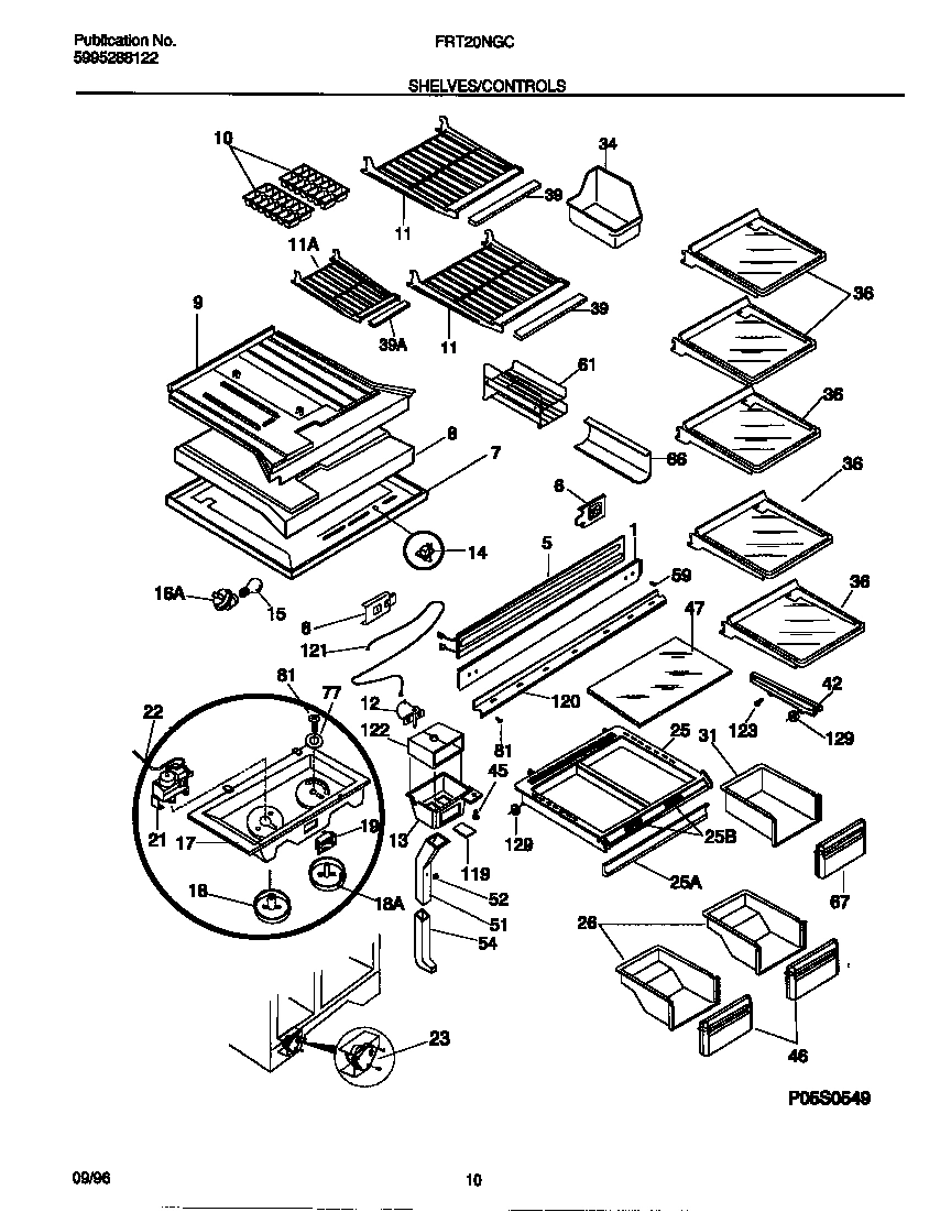 04 - SHELVES/CONTROLS