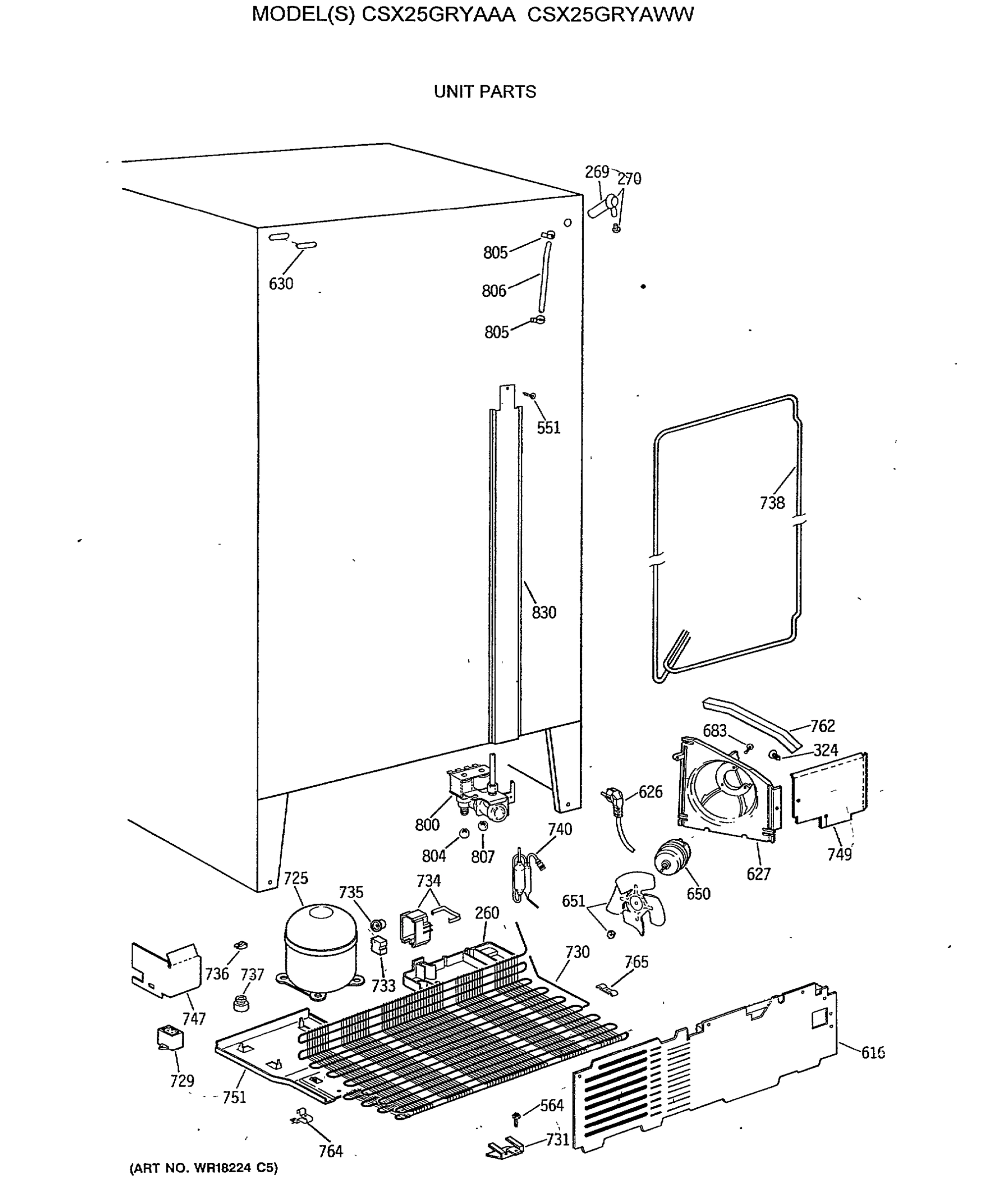 UNIT PARTS