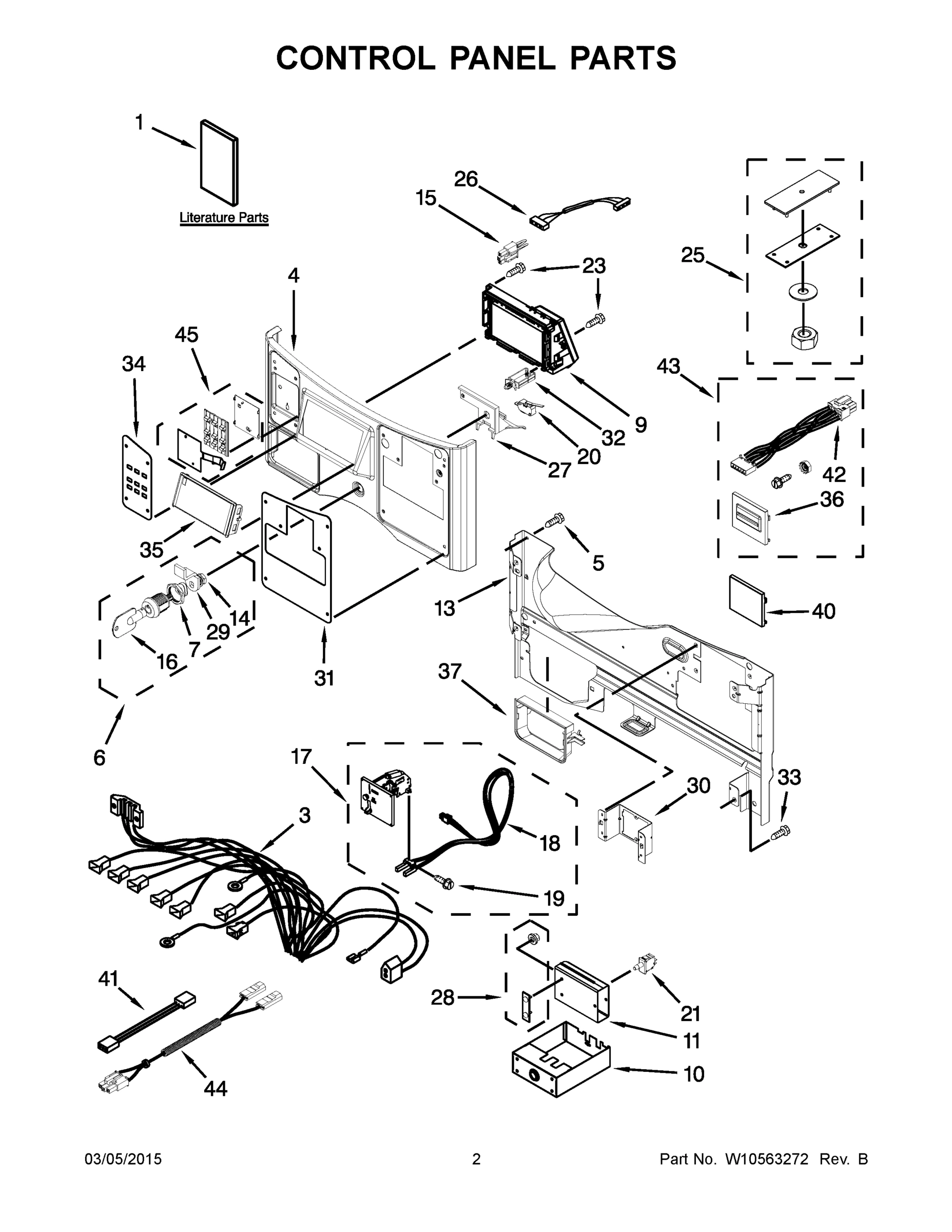 02 - CONTROL PANEL PARTS