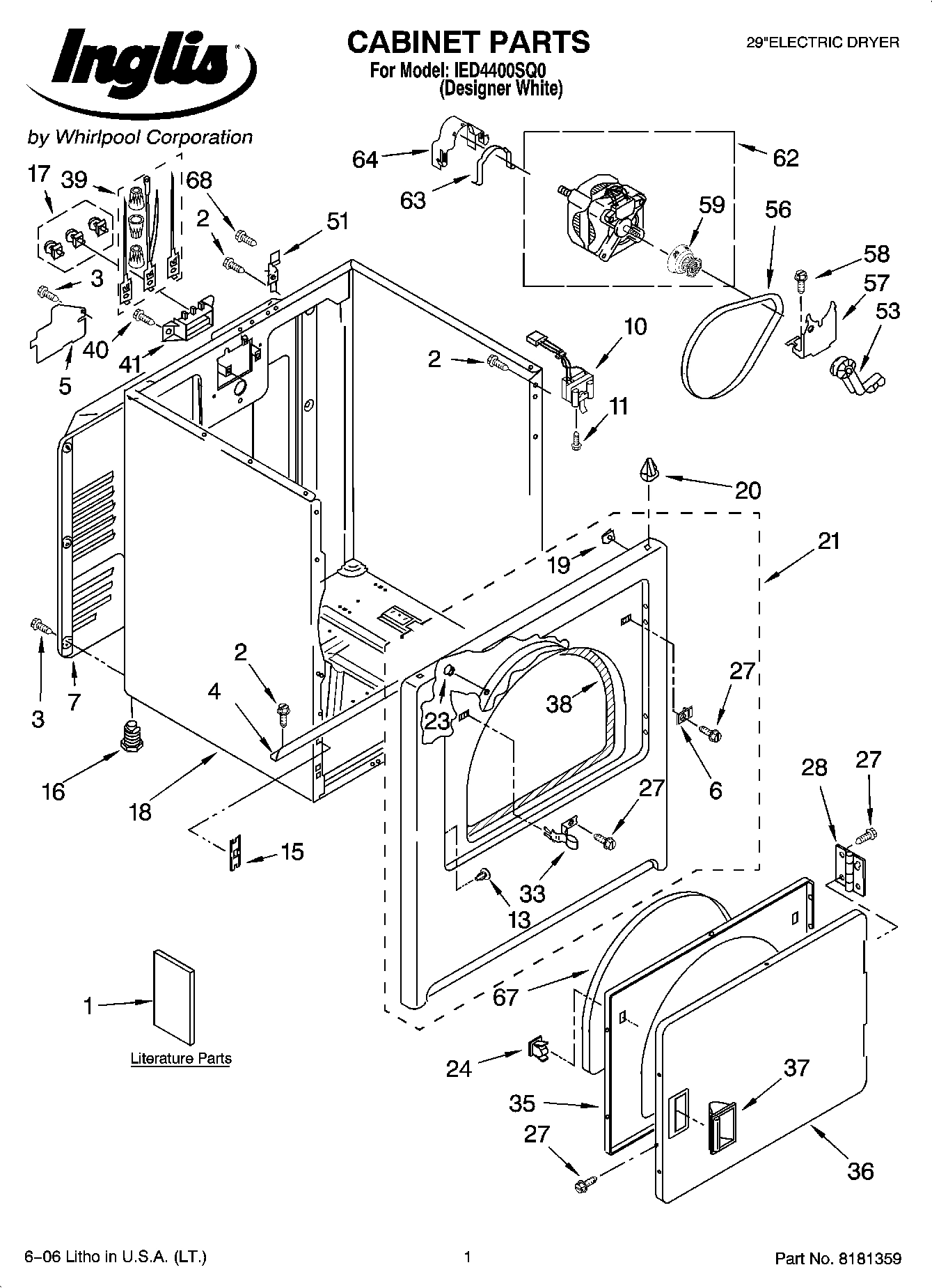 01 - CABINET PARTS
