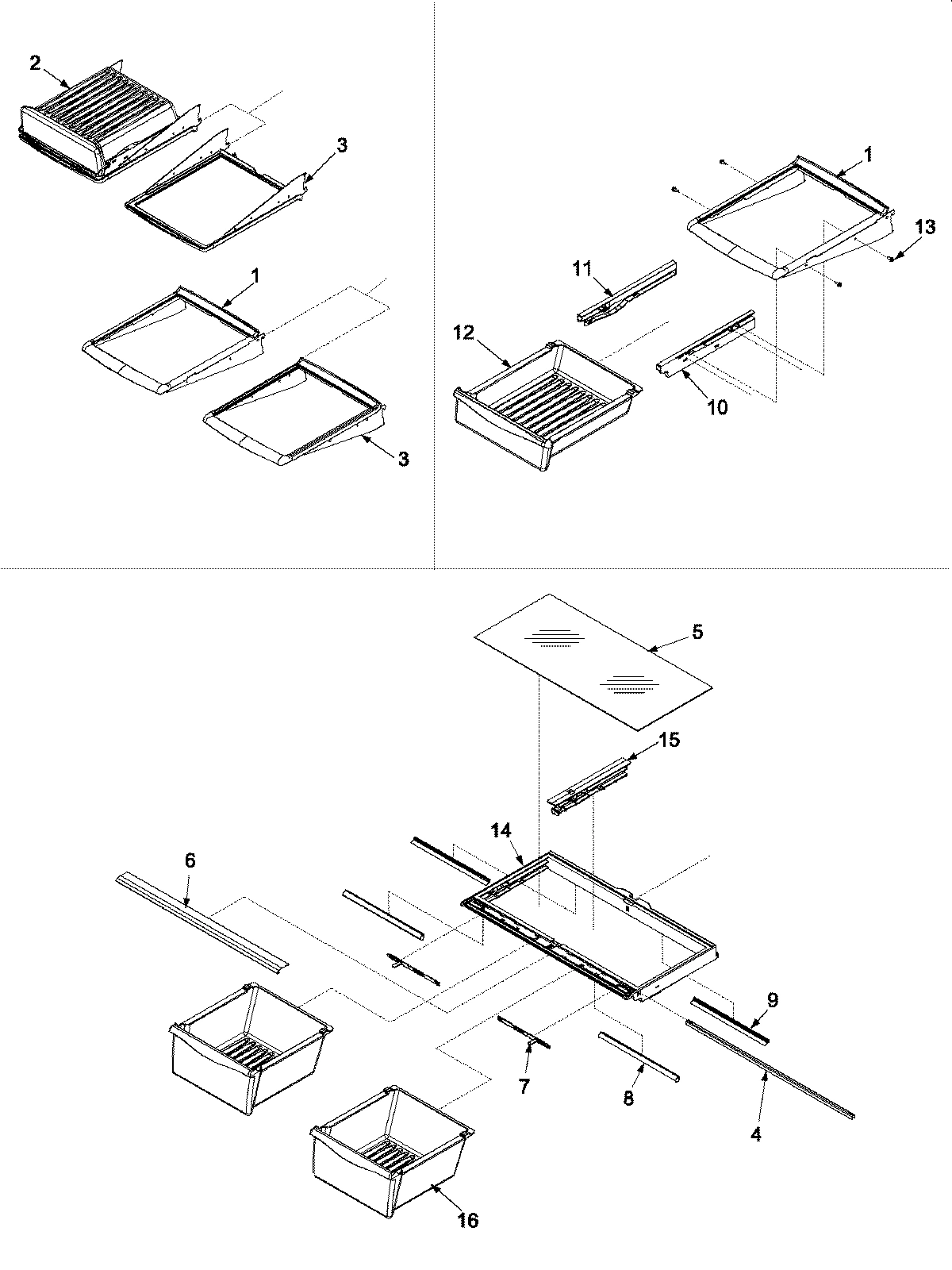 09 - REFRIGERATOR SHELVING