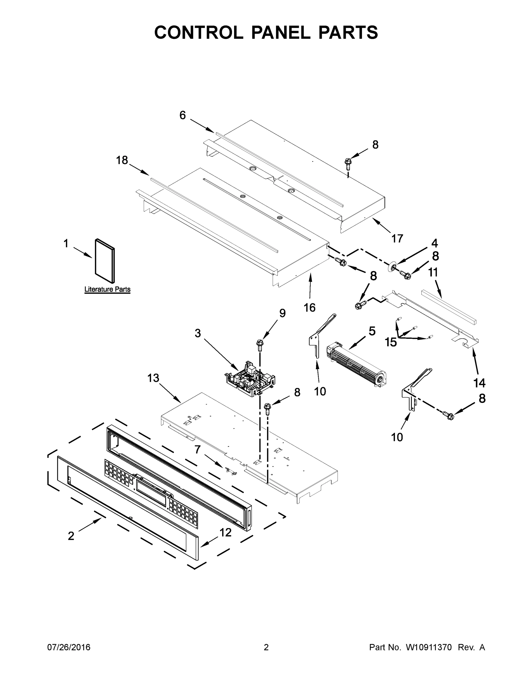 02 - CONTROL PANEL PARTS
