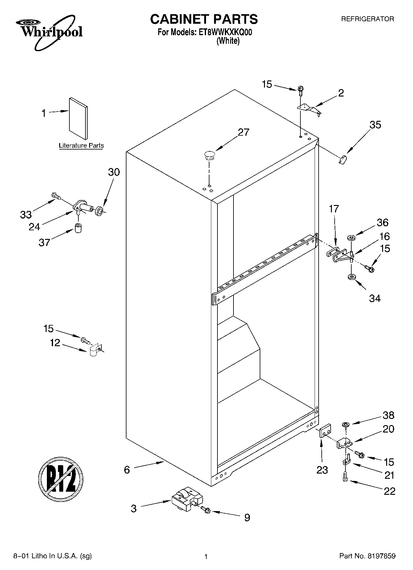 01 - CABINET, LITERATURE
