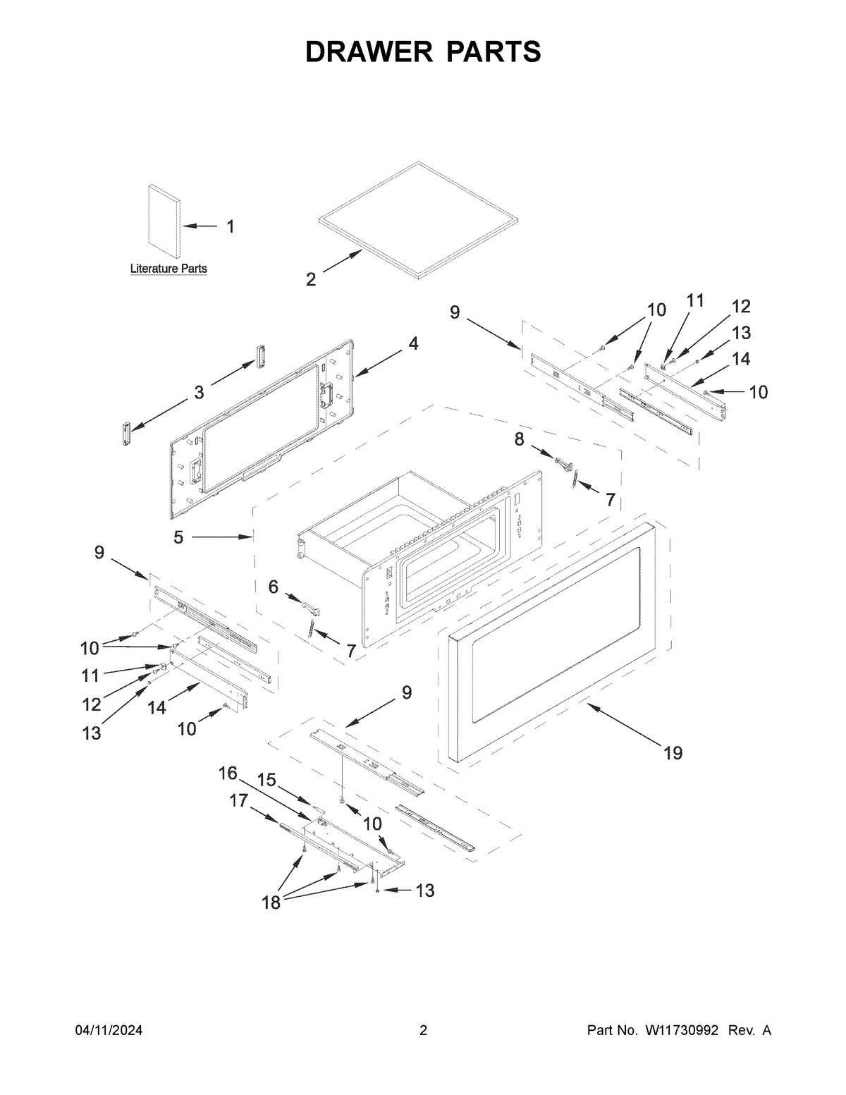 02 - DRAWER PARTS