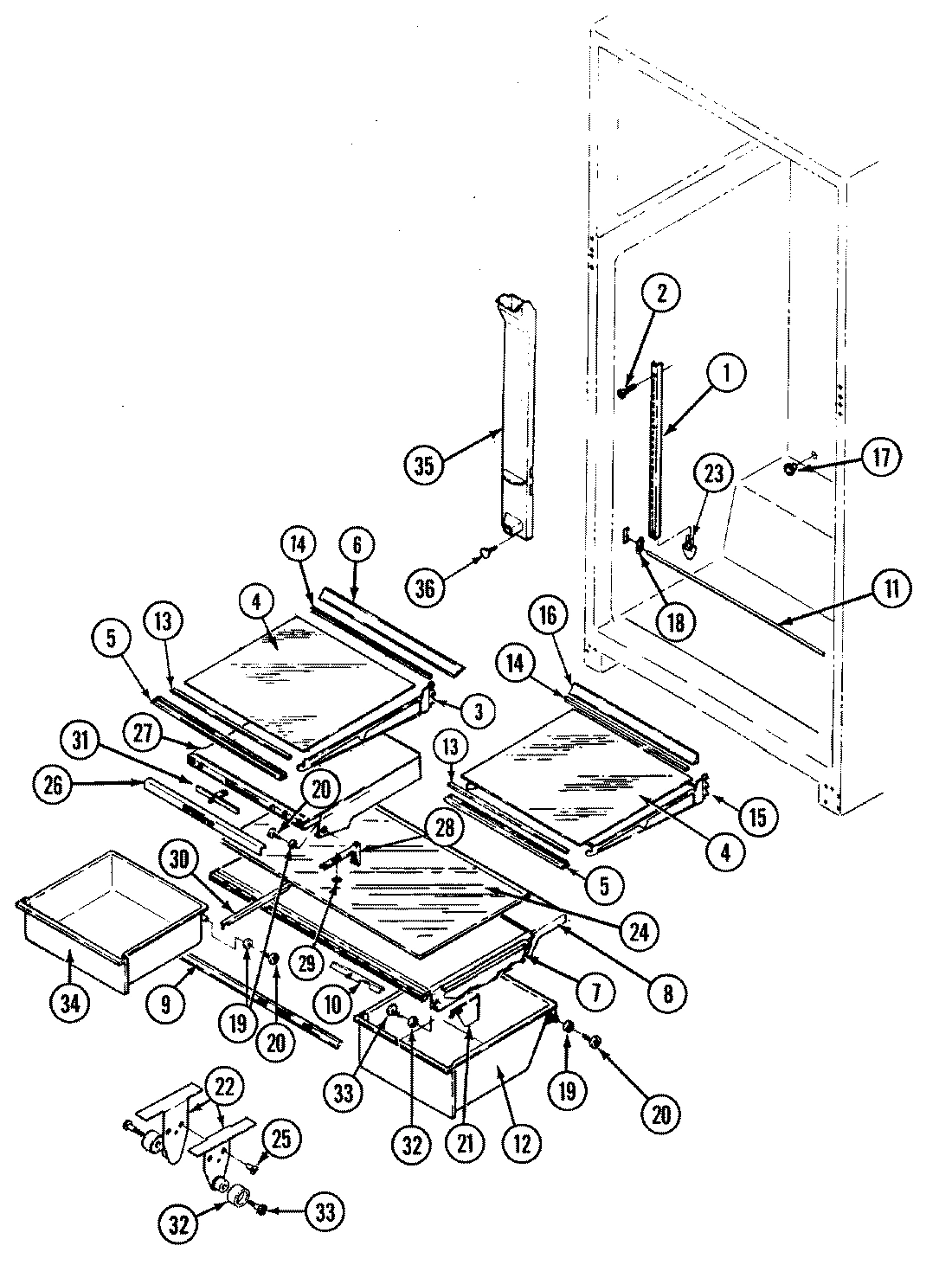 05 - SHELVES & ACCESSORIES