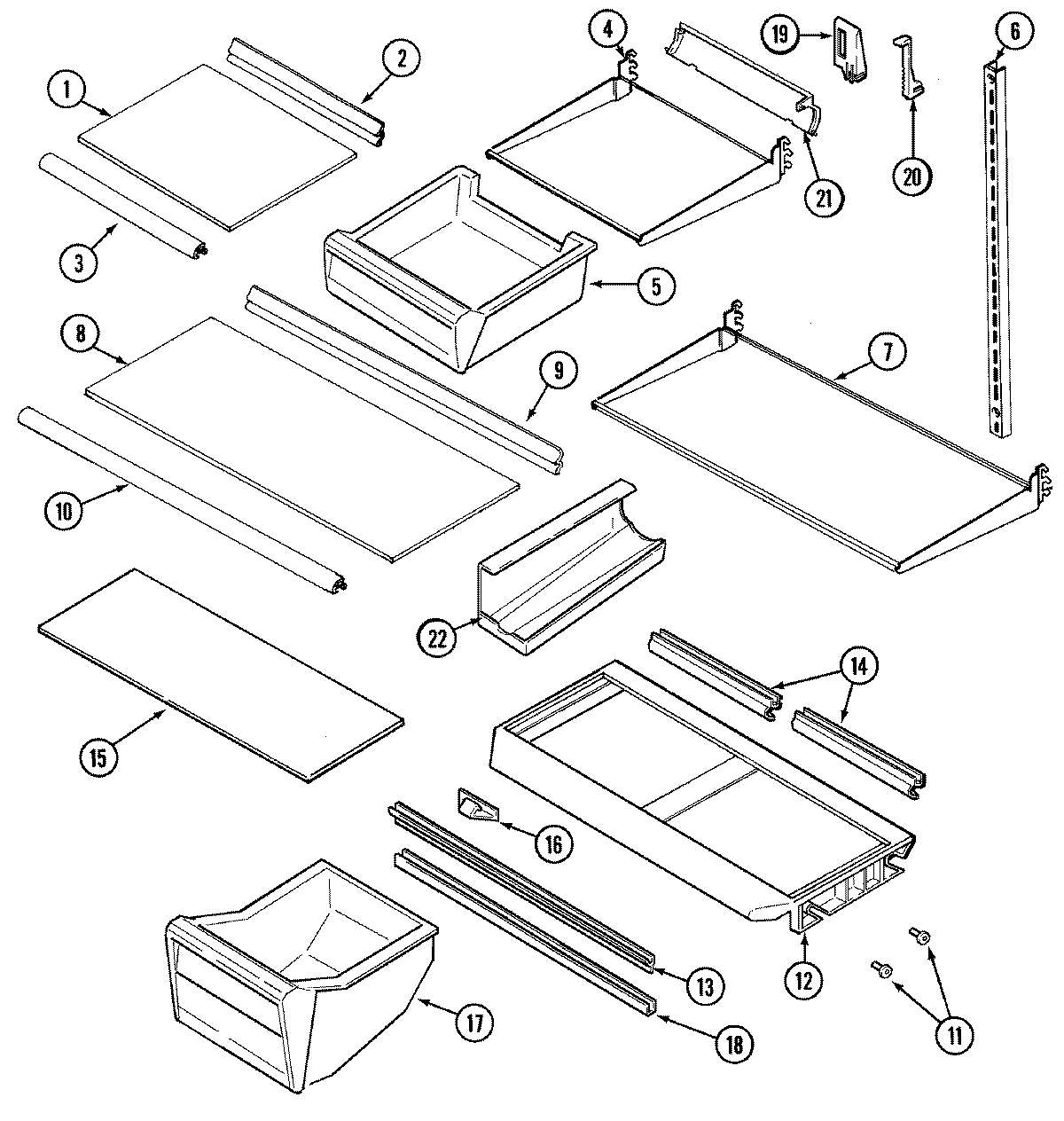 09 - SHELVES & ACCESSORIES