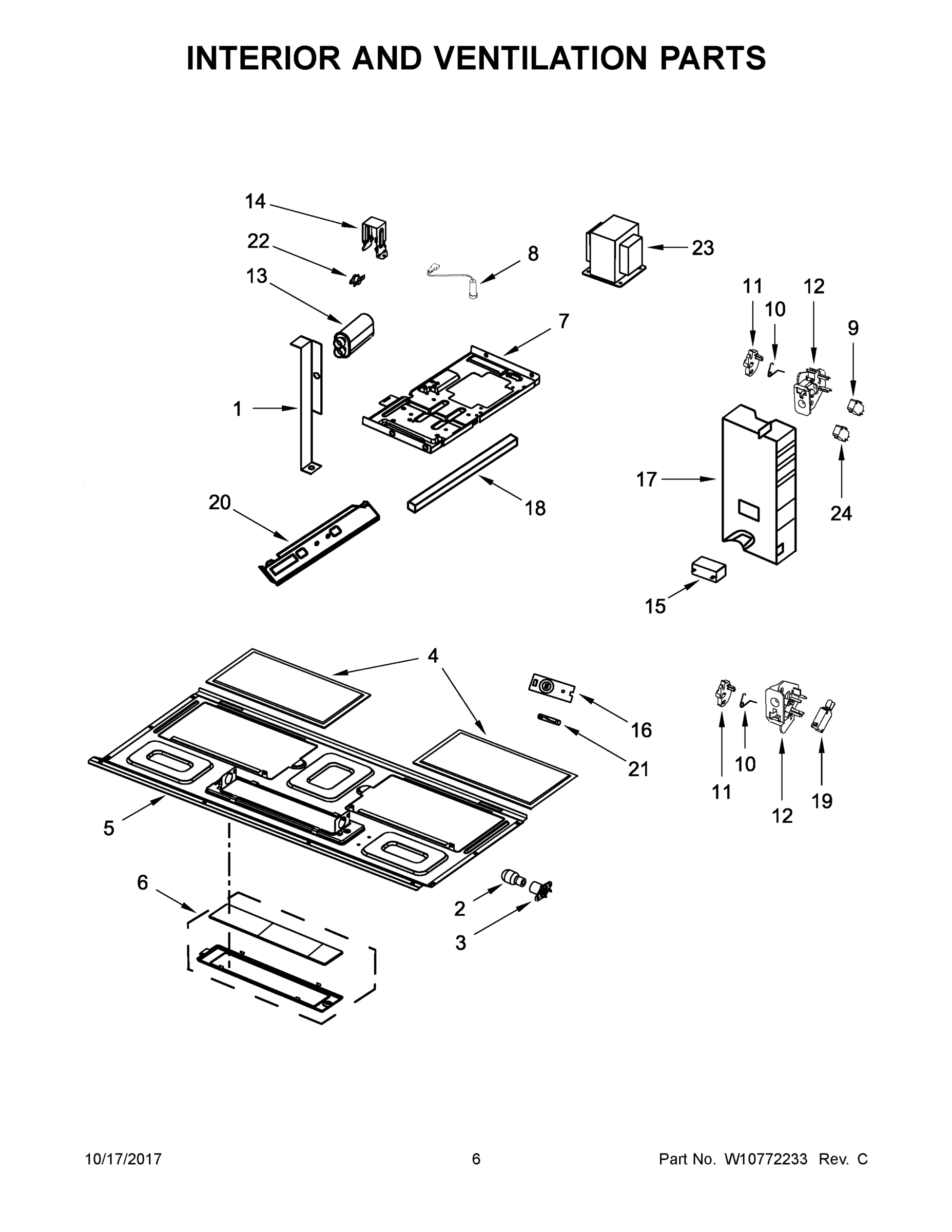 04 - INTERIOR AND VENTILATION PARTS