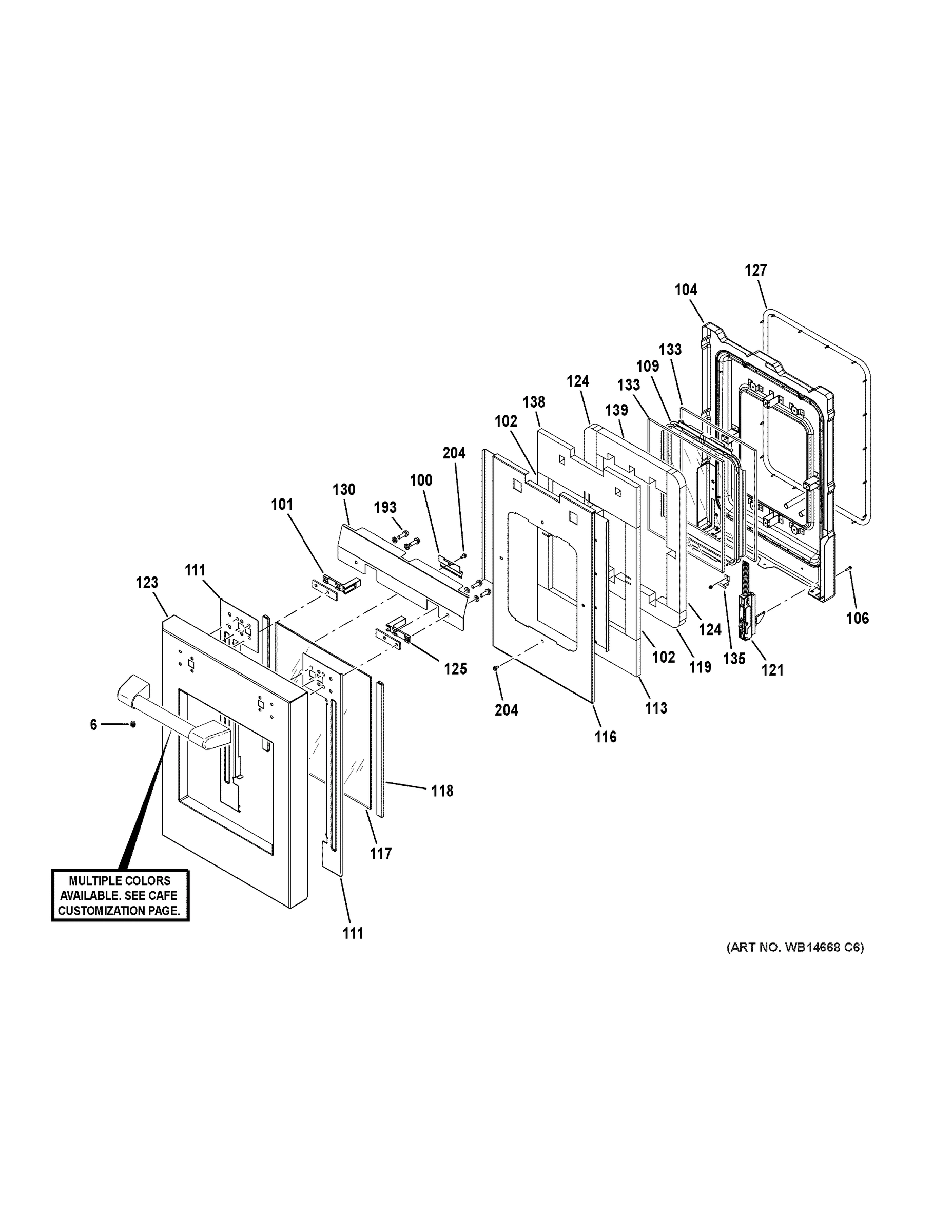 SMALL DOOR ASSEMBLY