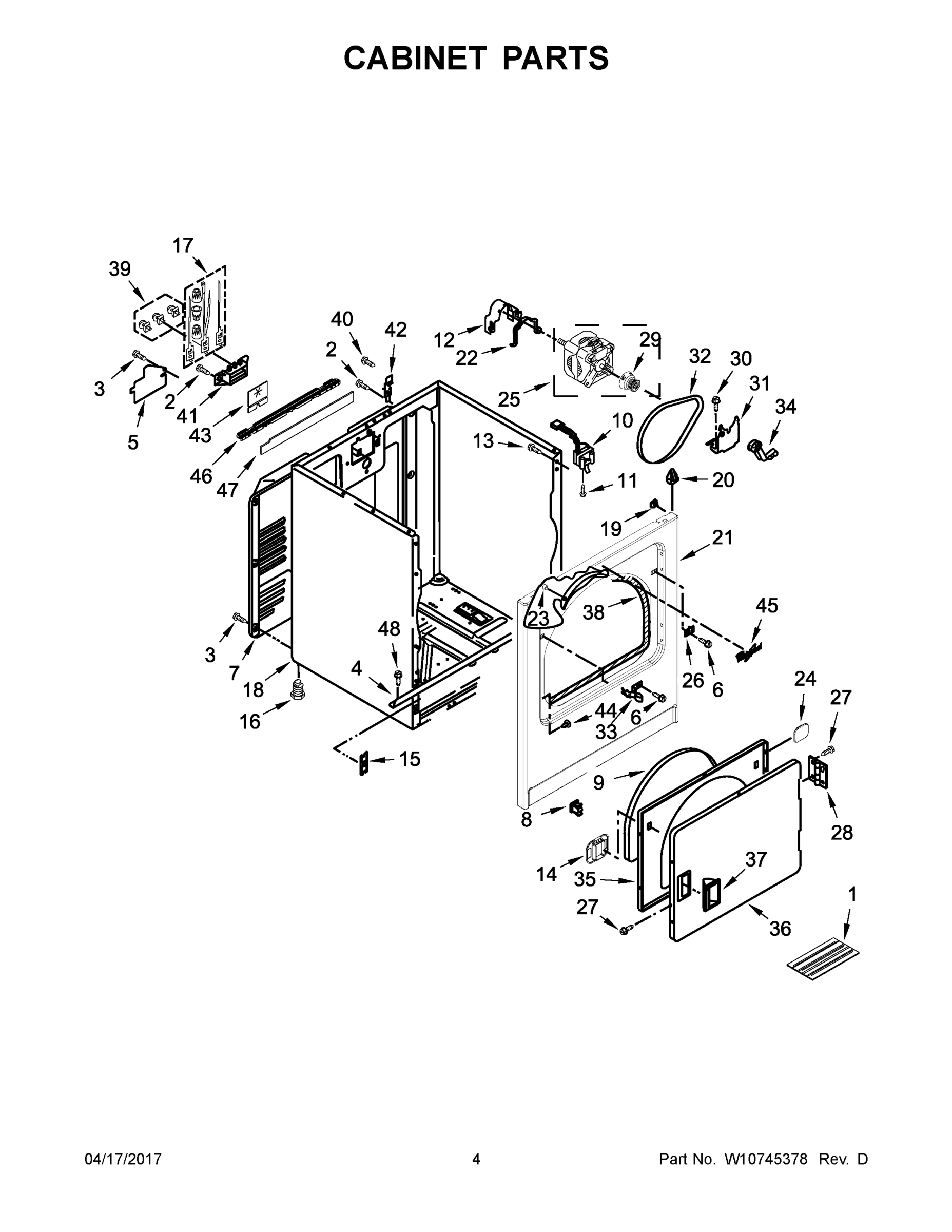 03 - CABINET PARTS