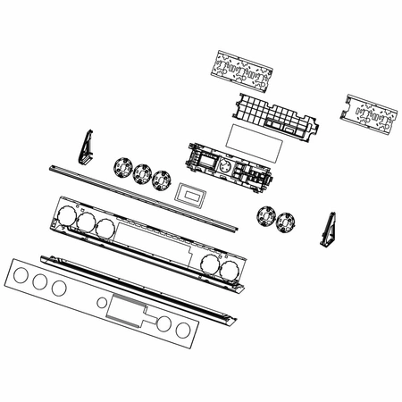 DG94-03551B Samsung NX60T Control Panel Assem