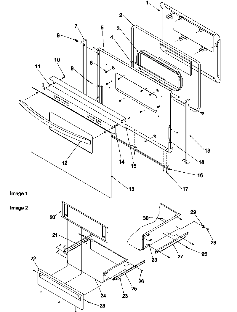 04 - OVEN DOOR AND STORAGE