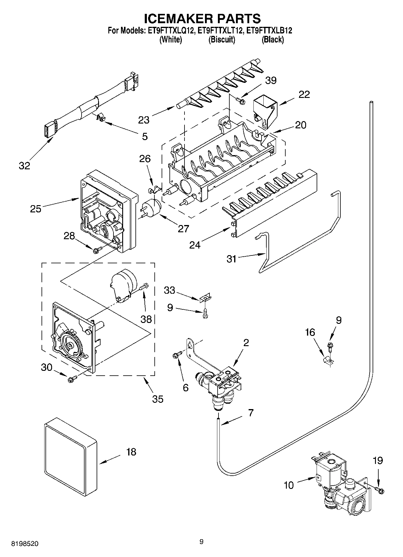 05 - ICEMAKER PARTS