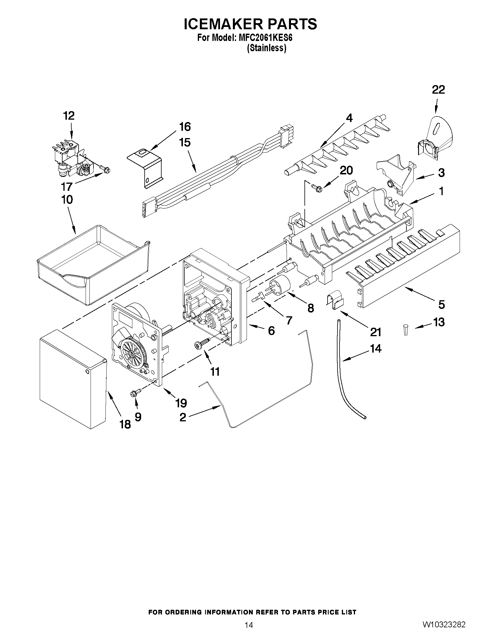 08 - ICEMAKER PARTS