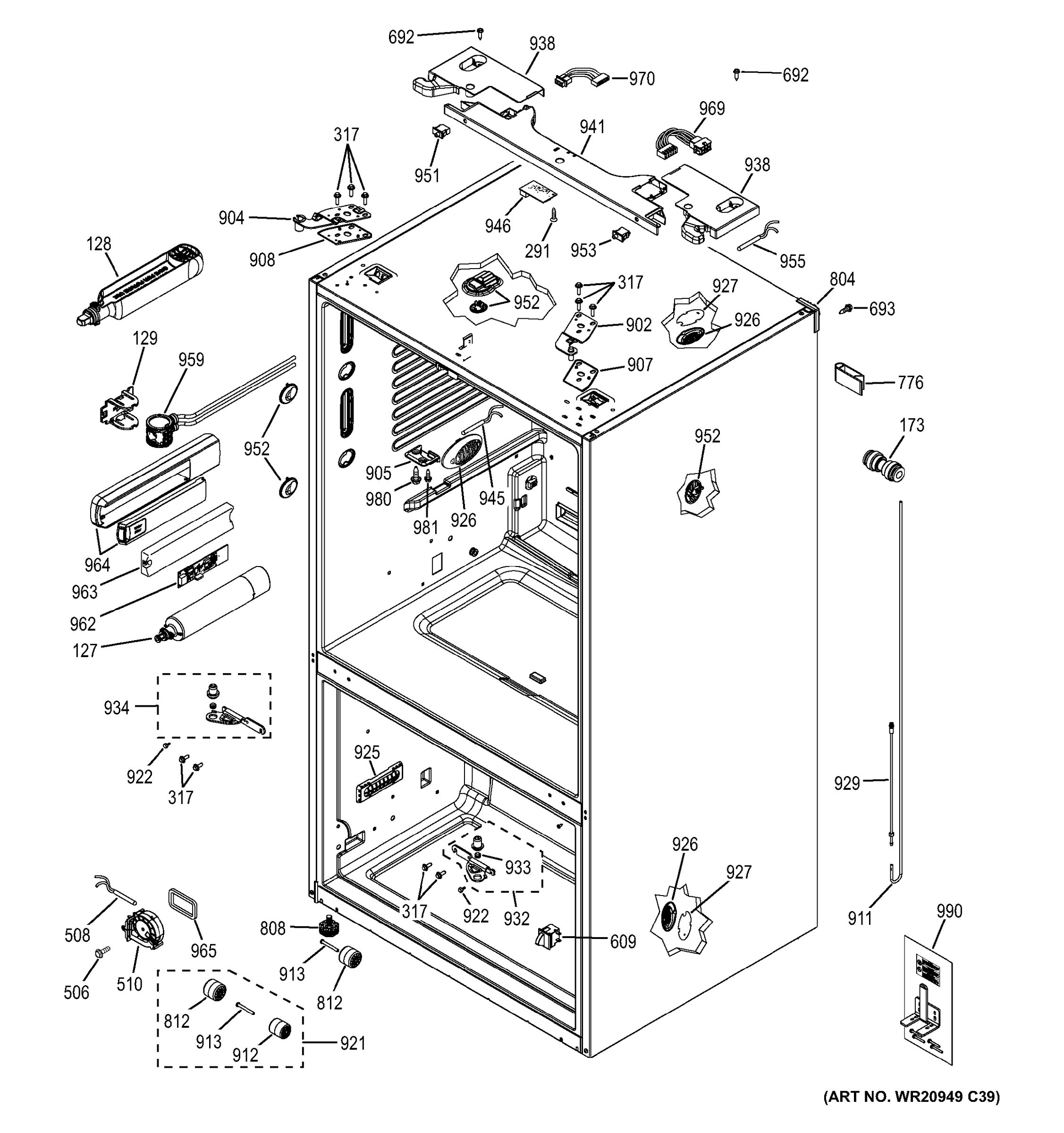 CASE PARTS